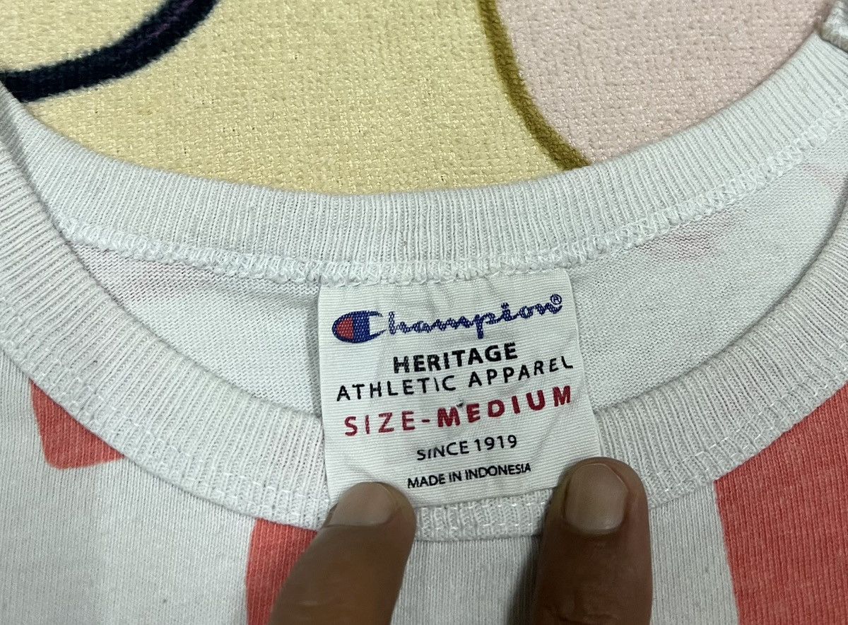 Champion Rare CHAMPION FullPrint Design Shirt Size US M / EU 48-50 / 2 - 7 Thumbnail