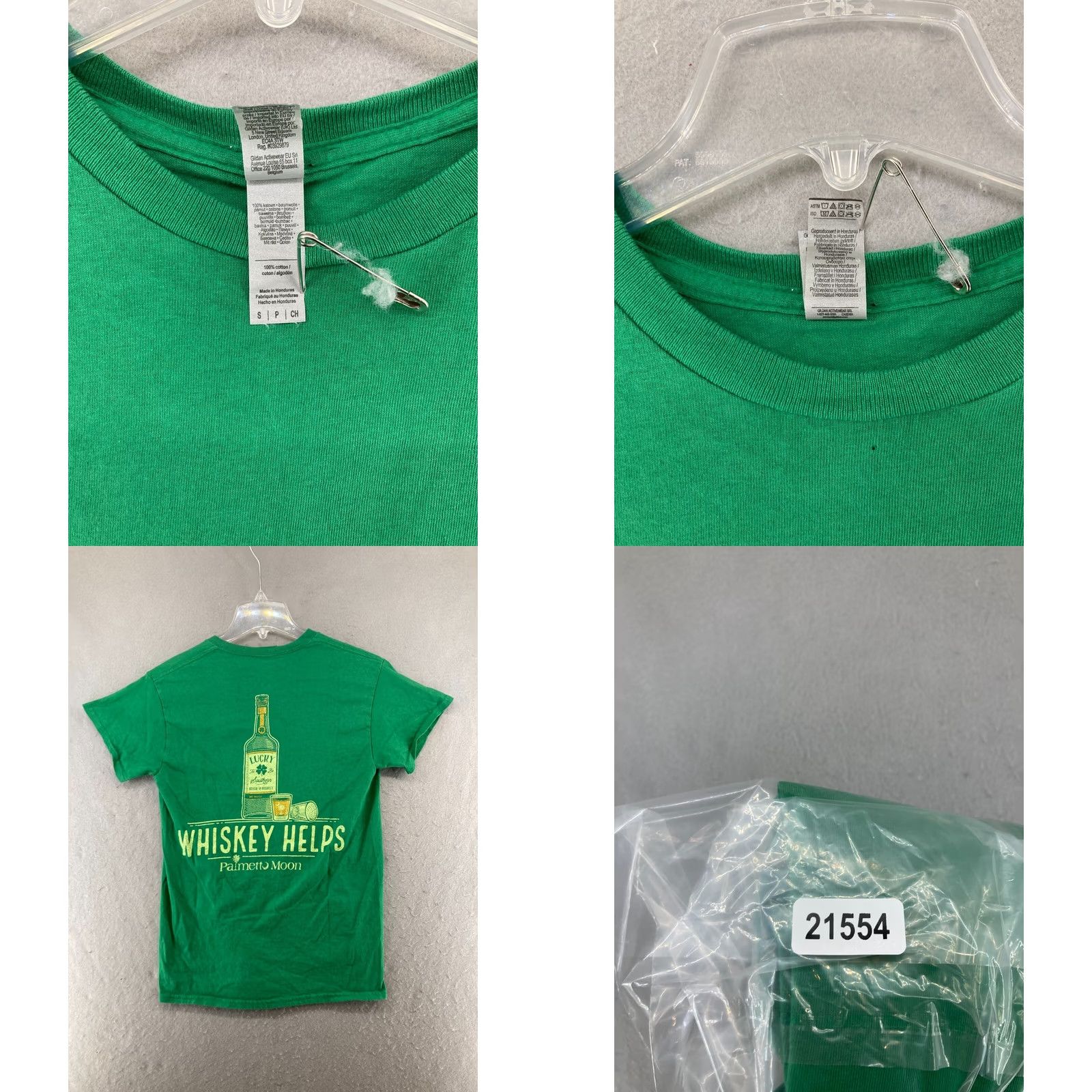 Vintage Palmetto Moon Whiskey T Shirt Mens Small Green Moon T-Shirt Shirt Mens Small Green Palmetto Moon Size US S / EU 44-46 / 1 - 8 Thumbnail
