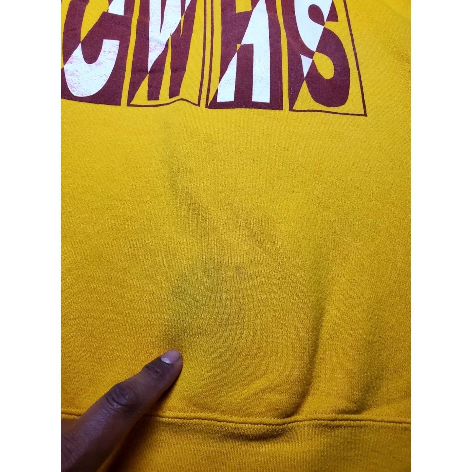 Russell Athletic VINTAGE Russell Athletic Sweatshirt XL Womens Yellow Crewneck Pullover USA Made Size XL / US 12-14 / IT 48-50 - 5 Thumbnail