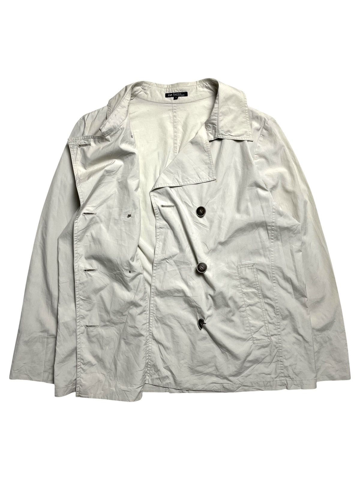 Japanese Brand 23 Vingt-Trois Double Breasted Jacket Size US L / EU 52-54 / 3 - 2 Thumbnail