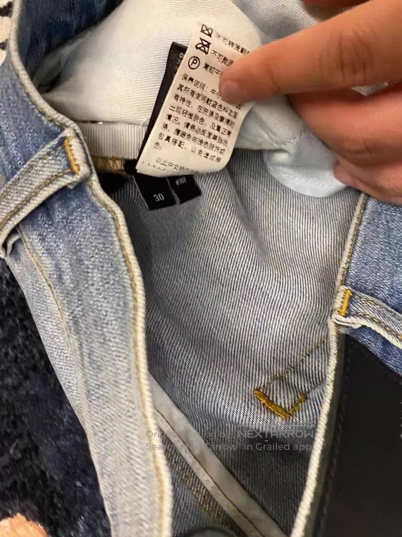 Amiri Amiri Classic cashew flower patchwork denim jeans size 30 Size US 30 / EU 46 - 7 Thumbnail