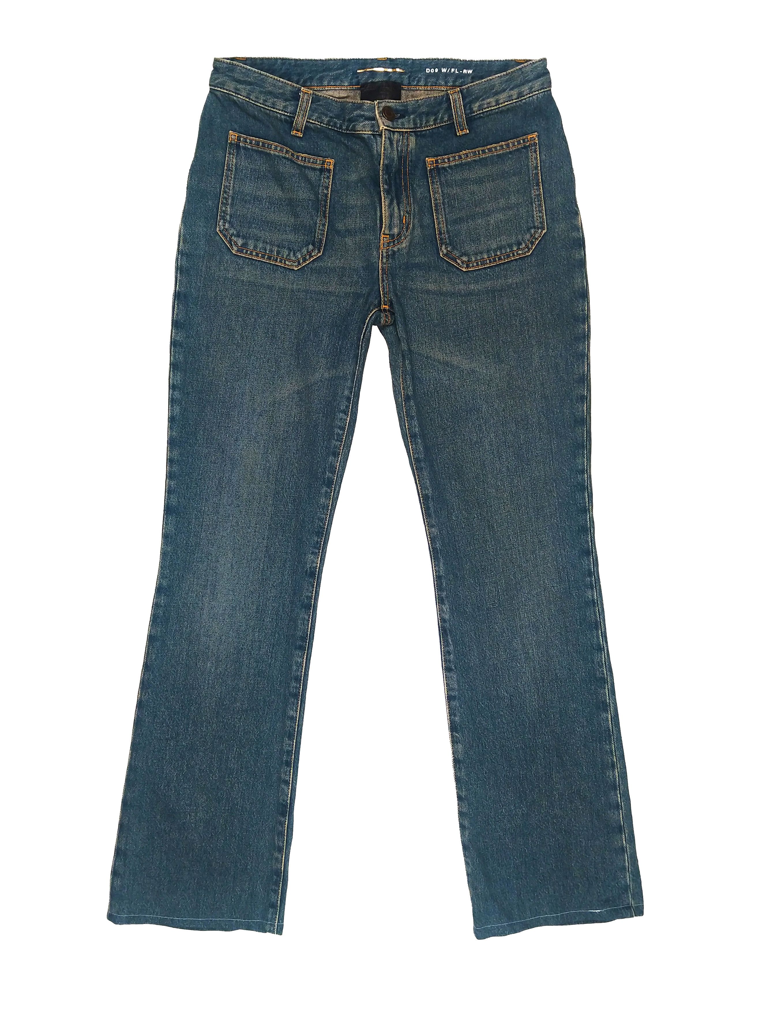 Saint Laurent Paris Saint Laurent Paris D09 2014 women's jeans, denim Size 28 Size 28" / US 6 / IT 42 - 1 Thumbnail
