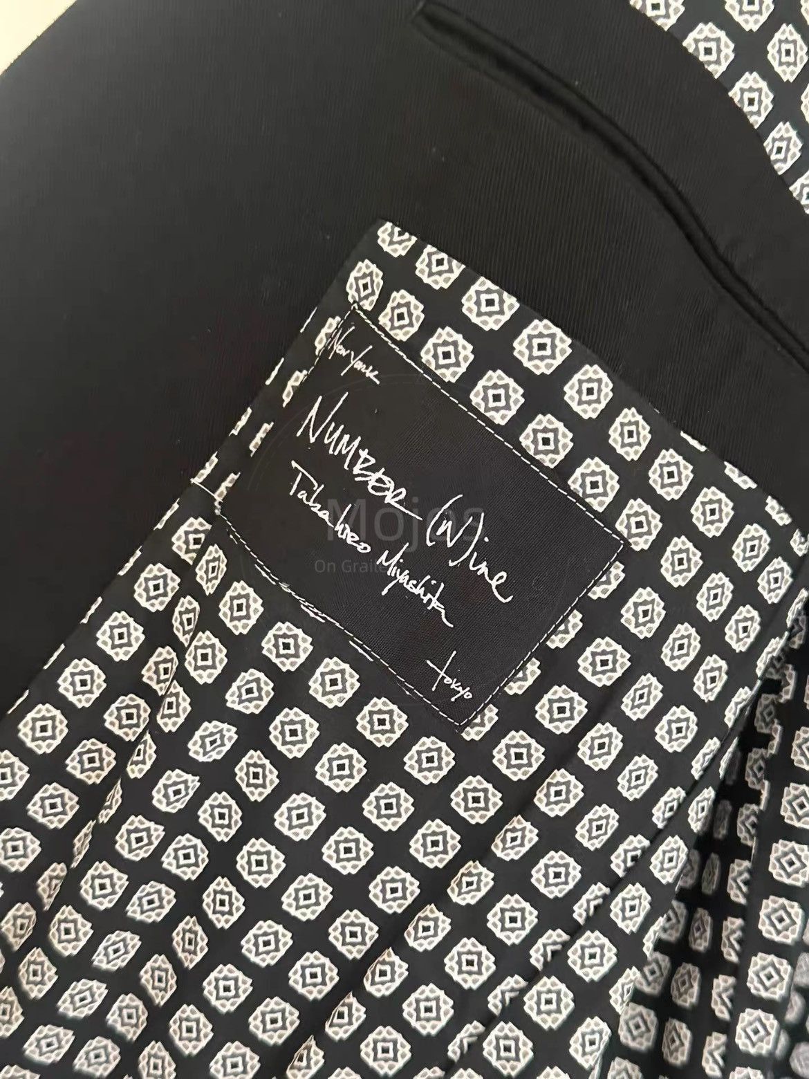 Number (N)ine Sz 3 Number Nine 04SS Zipper Jacket-2508 Size US L / EU 52-54 / 3 - 5 Thumbnail