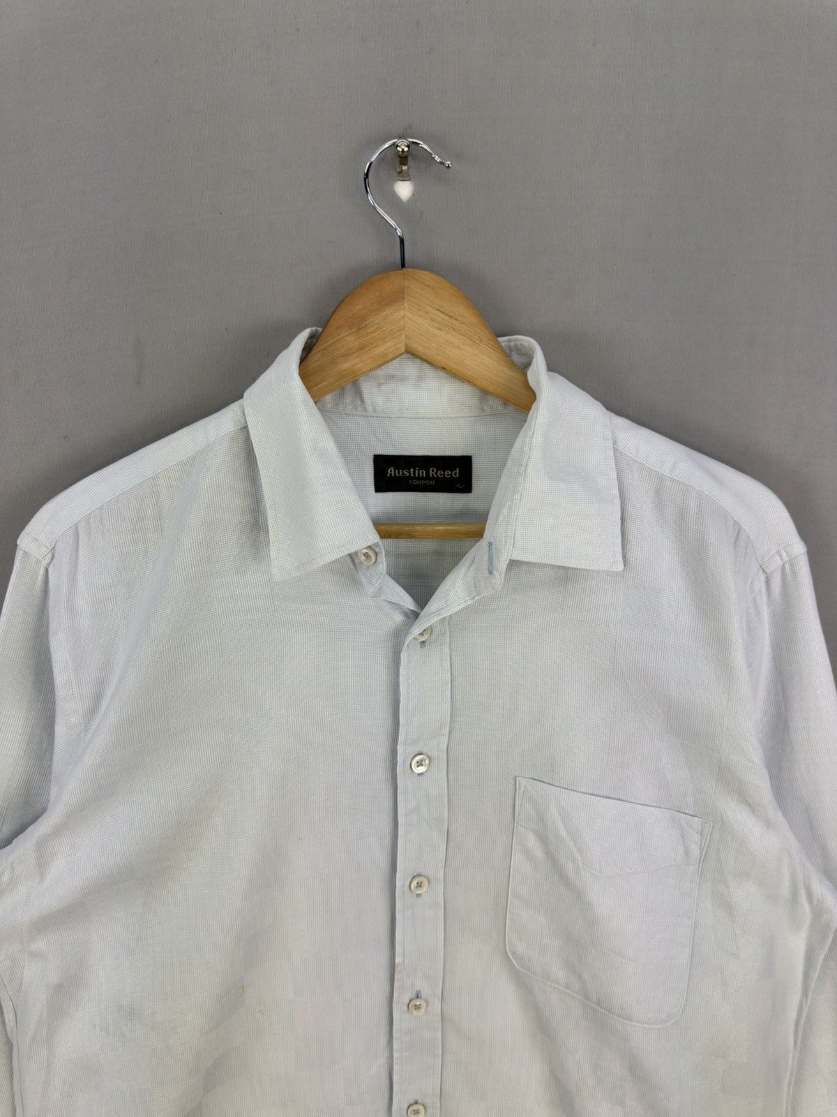 Austin Reed Austin Reed London Flannel Shirt Button Up Size US L / EU 52-54 / 3 - 7 Thumbnail
