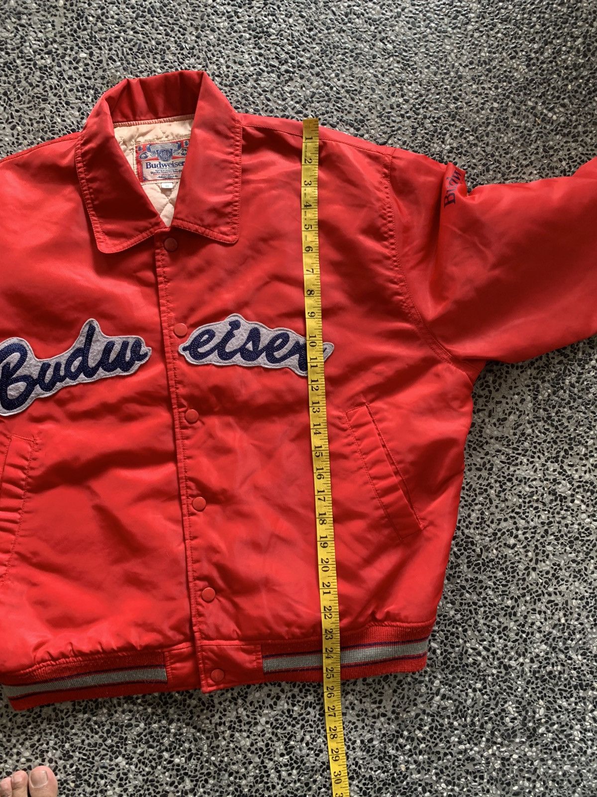 Budweiser × Vintage Vintage Budweiser St Louis Mo USA Patches Varsity Jacket Size US M / EU 48-50 / 2 - 9 Thumbnail