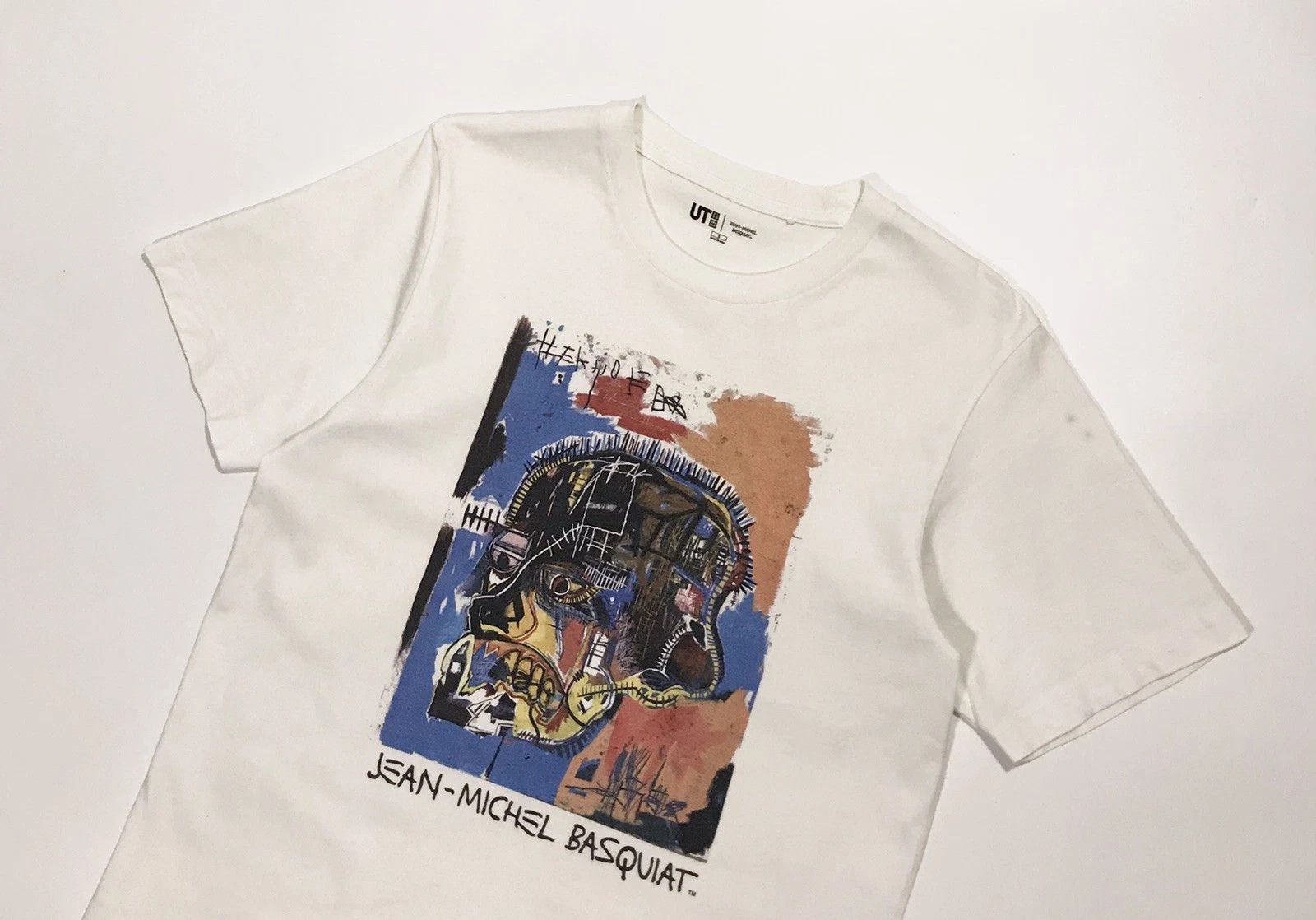 Andy Warhol × Uniqlo Uniqlo X Jean Michel Basquiat T-Shirt Face Art Colorful Size US S / EU 44-46 / 1 - 2 Thumbnail