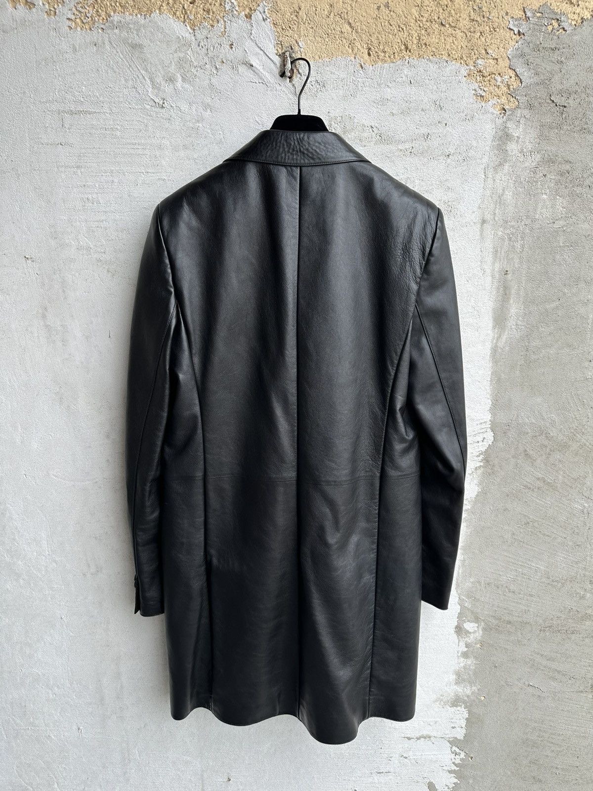 Gucci [48] 8500$ Demna Gucci Spring26 Lambskin leather jacket Size US M / EU 48-50 / 2 - 9 Thumbnail