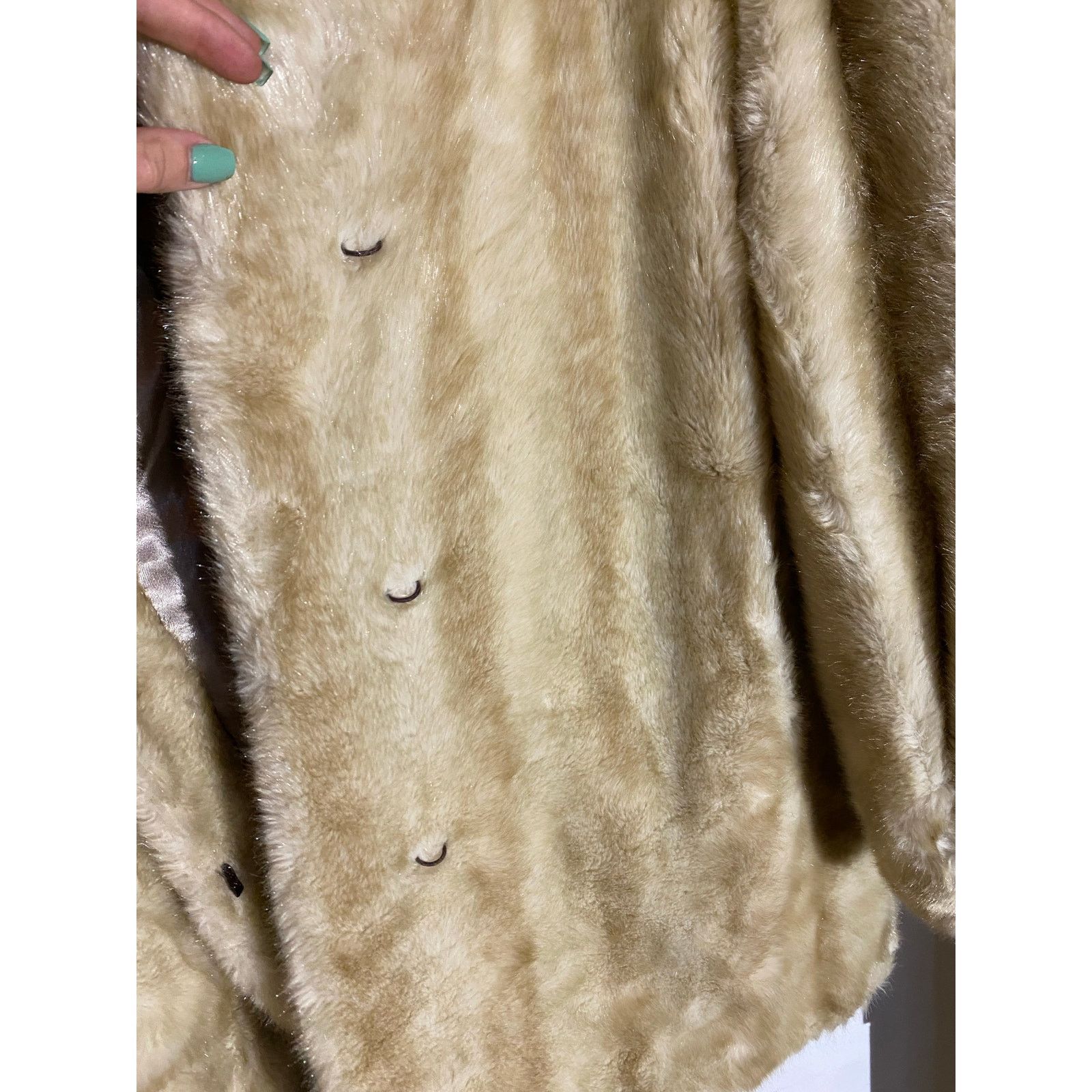 Other Vintage Blair Faux Fur Coat Large Size L / US 10 / IT 46 - 6 Thumbnail