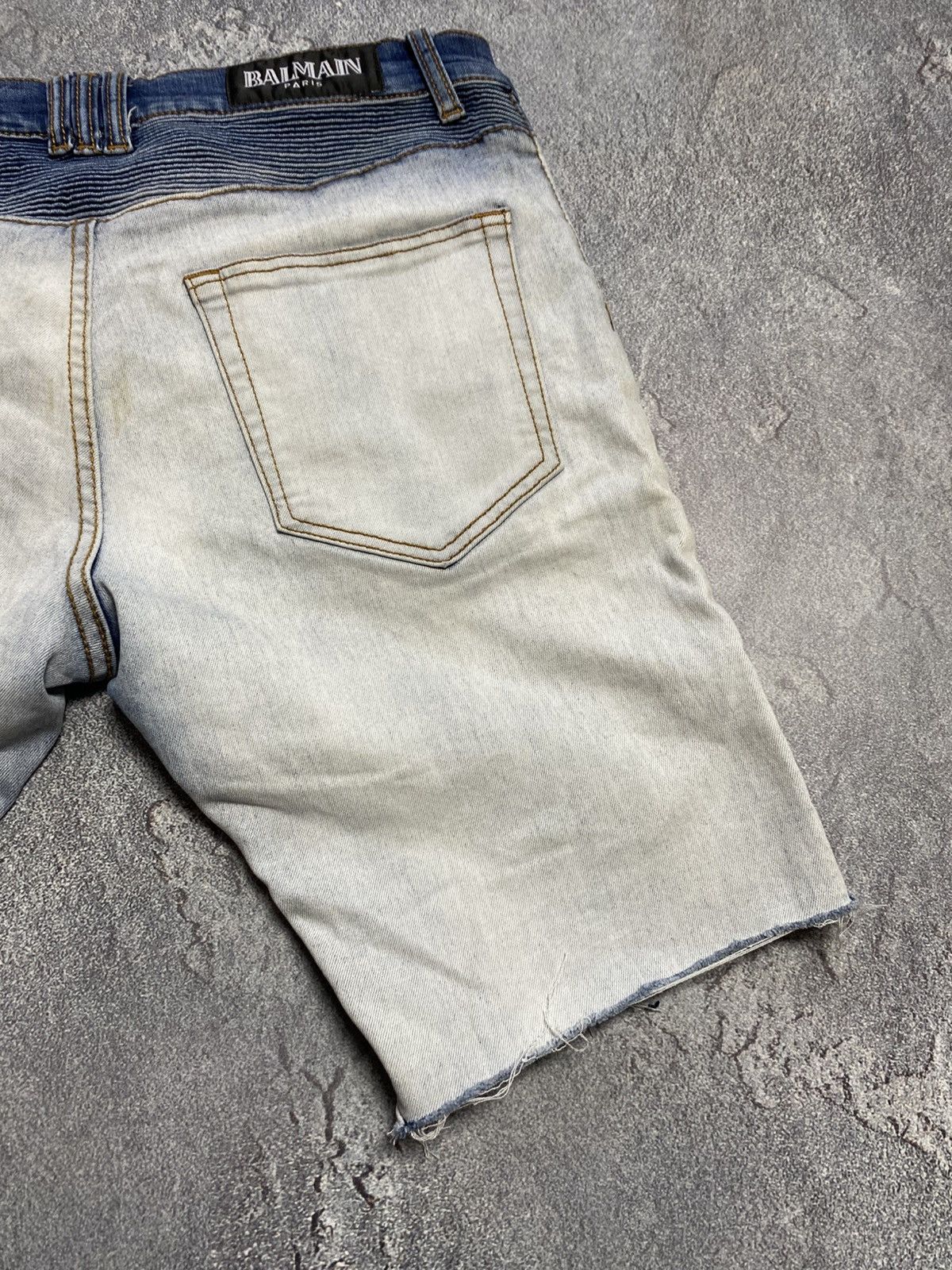 Balmain Balmain biker shorts vintage size 33 Size US 33 - 5 Thumbnail