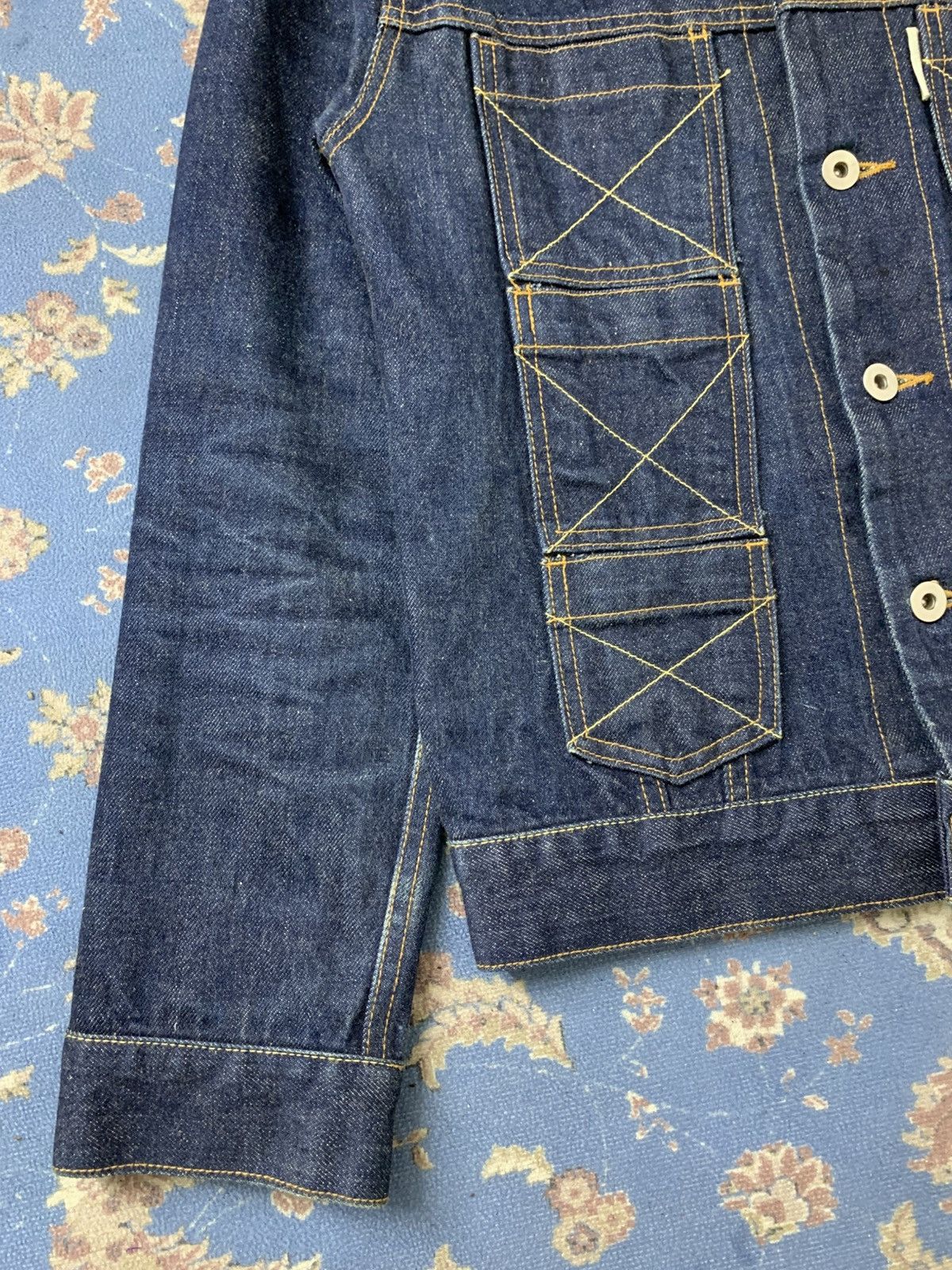 20471120 20471120 Double Sex Selvedge Denim Jacket Size US S / EU 44-46 / 1 - 4 Thumbnail