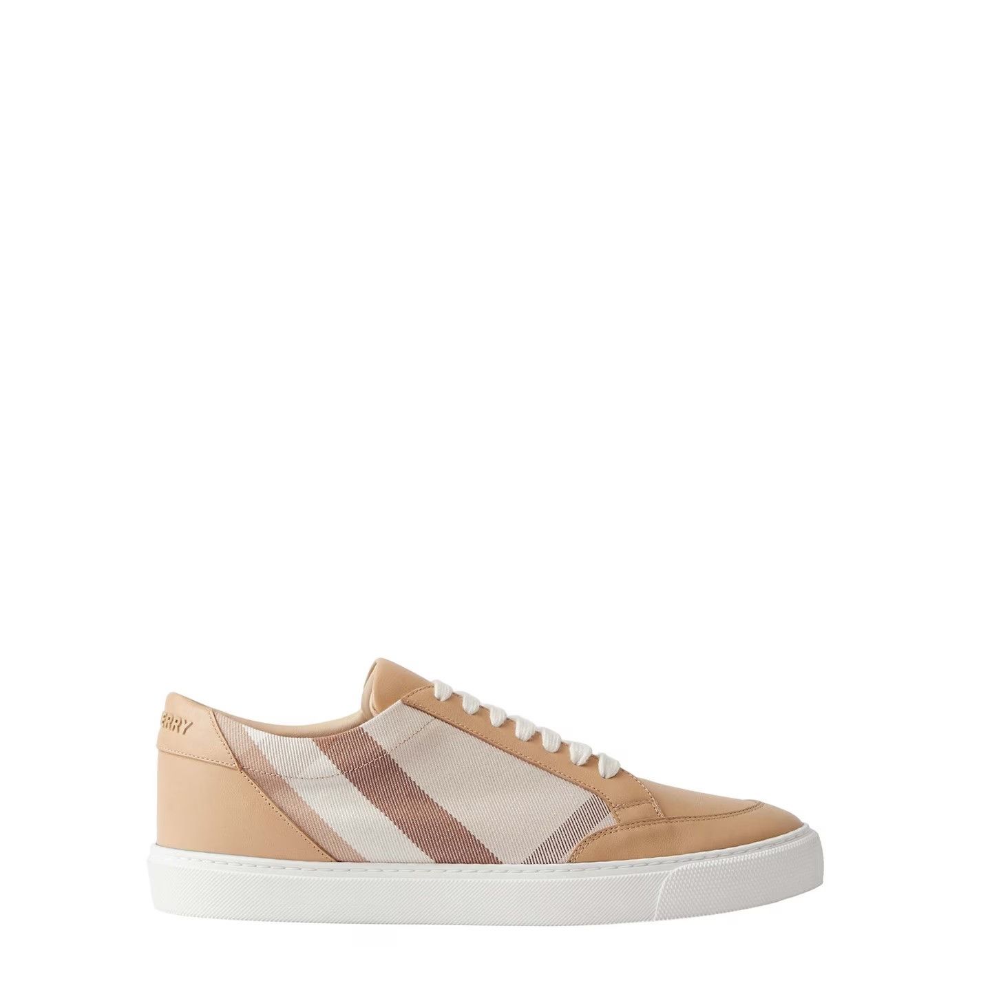 Burberry Salmond Check Sneakers Beige Women's US 7 EU 37