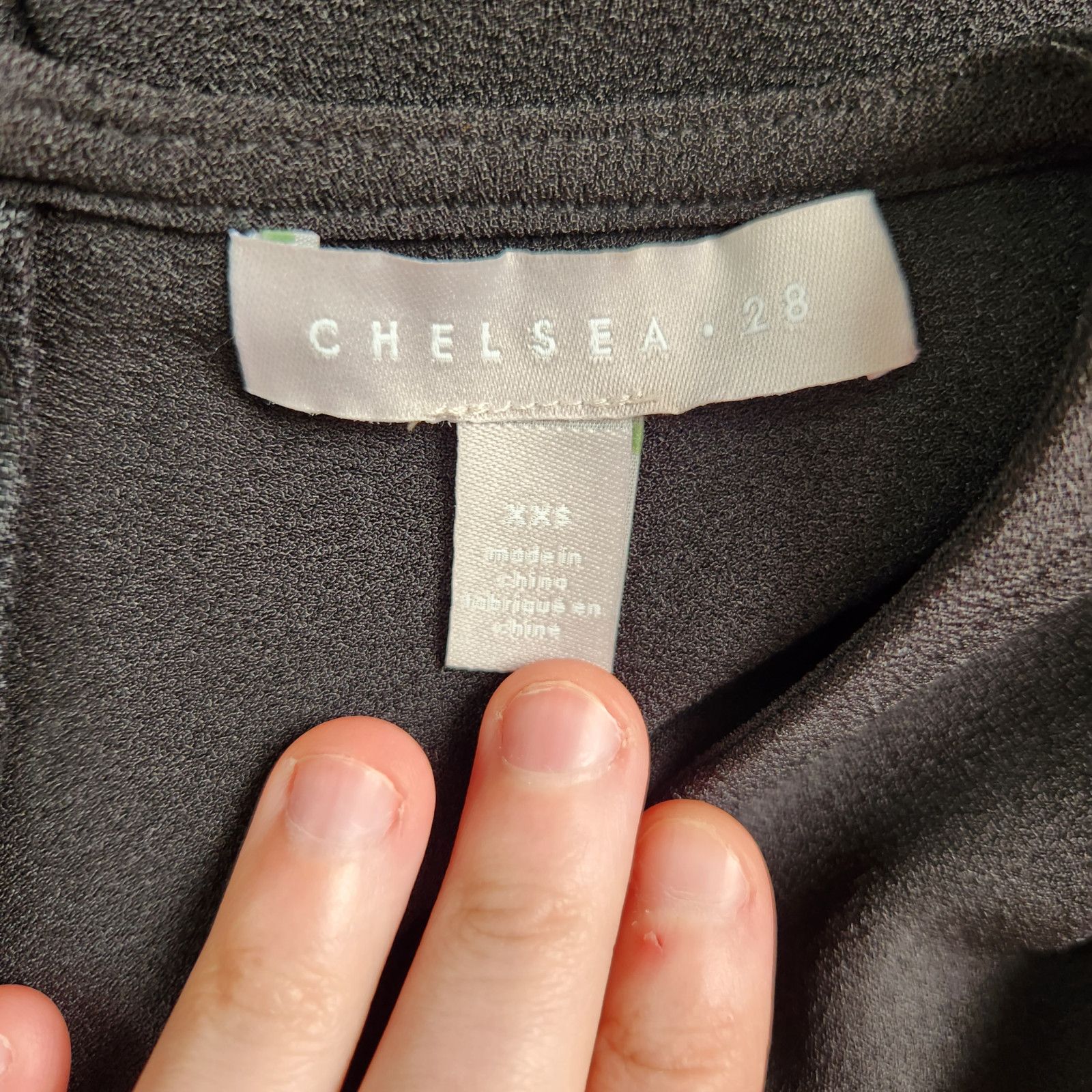 Chelsea Soccer Chelsea 28 Womens XXS Black Midi Shift Dress NWT Summer Size XS / US 0-2 / IT 36-38 - 11 Thumbnail