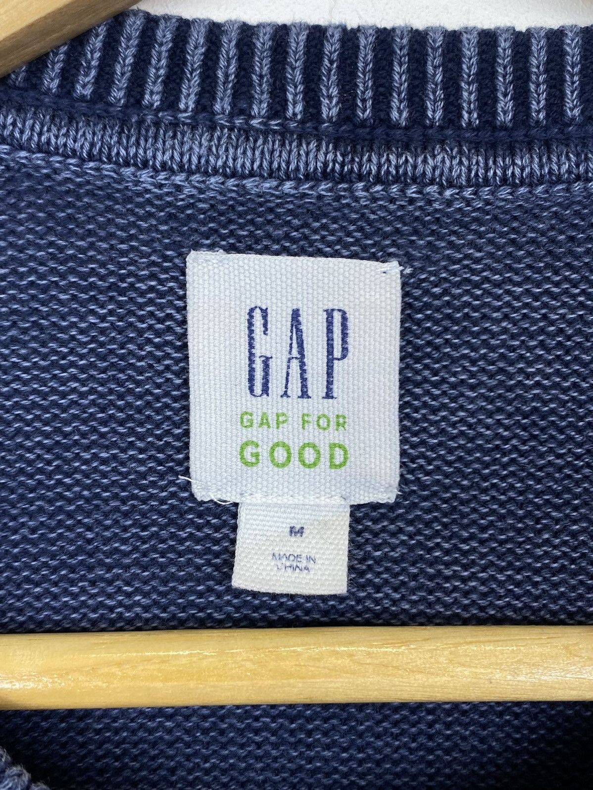 Other Gap Washed Blue Knit Sweater USA Logo Size M Hype Jumper Top Size US M / EU 48-50 / 2 - 4 Thumbnail