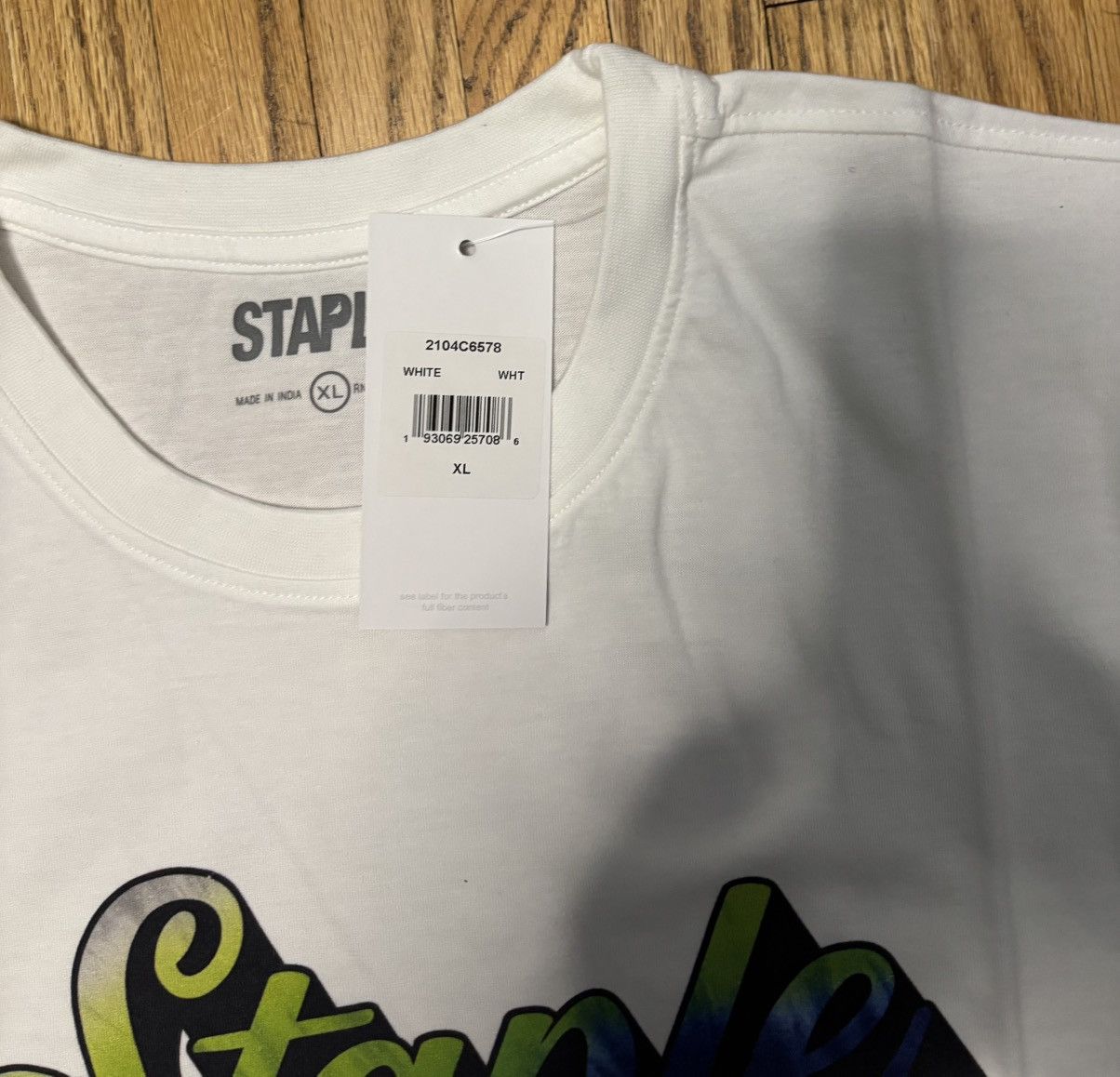 Staple Staple XL White Tshirt Size US XL / EU 56 / 4 - 4 Thumbnail