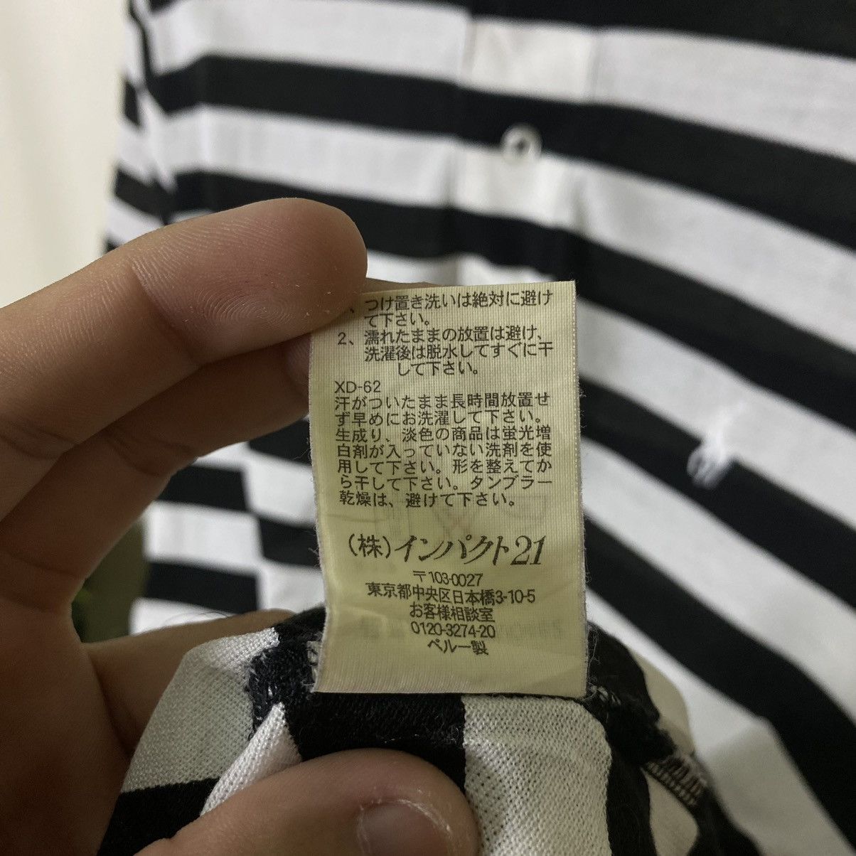 Polo Ralph Lauren Vintage Polo Ralph Lauren Stripes Polo Tee Size US L / EU 52-54 / 3 - 5 Thumbnail