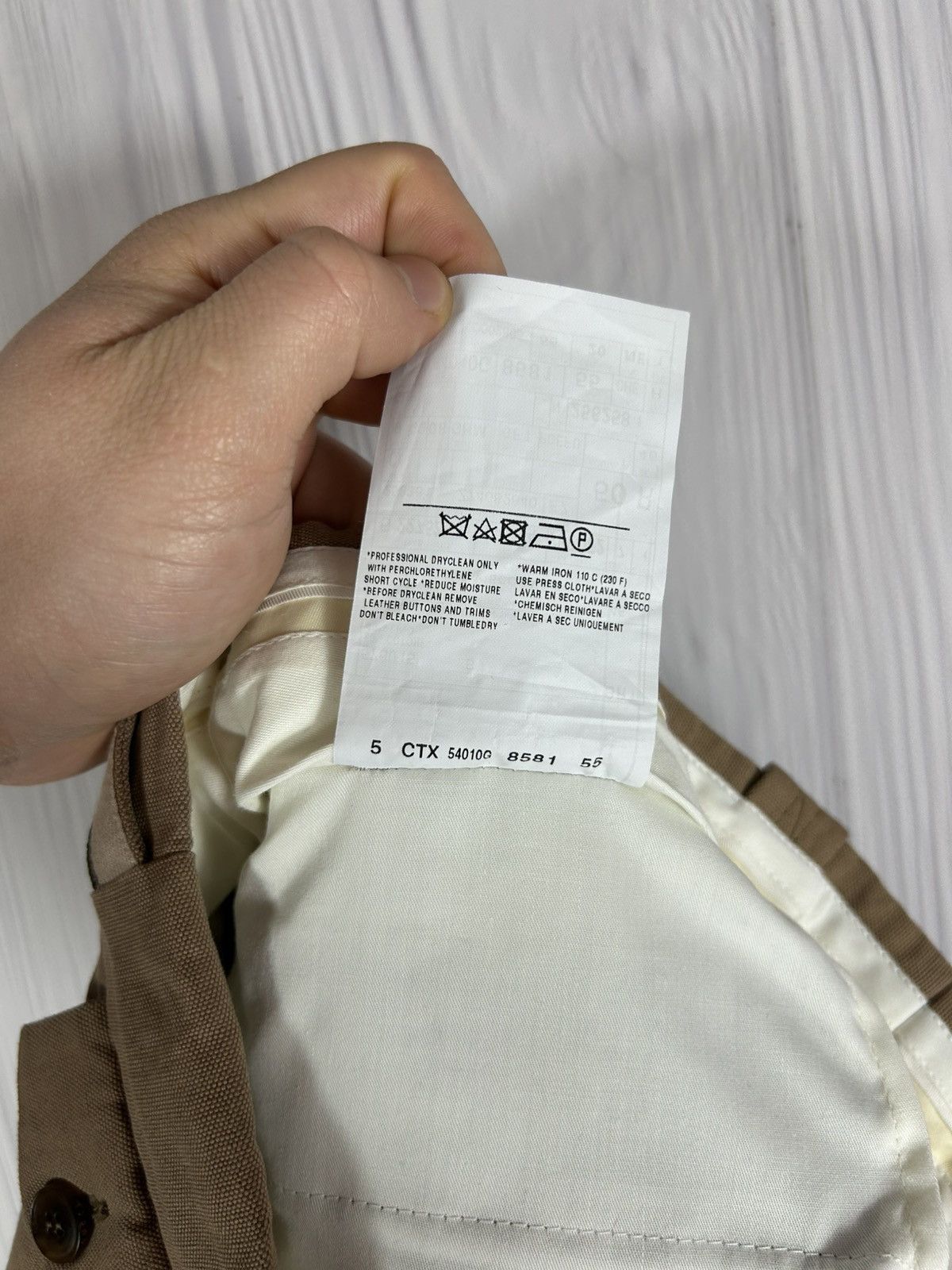 Gucci GUCCI Trousers Pants Web Stripe Side Adjusters Pleated 50R Size US 34 / EU 50 - 13 Thumbnail