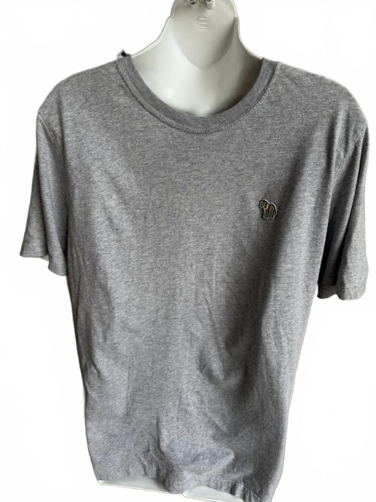 Paul Smith Paul Smith Zebra Logo Tee Gray XL Size US XL / EU 56 / 4 - 1 Thumbnail