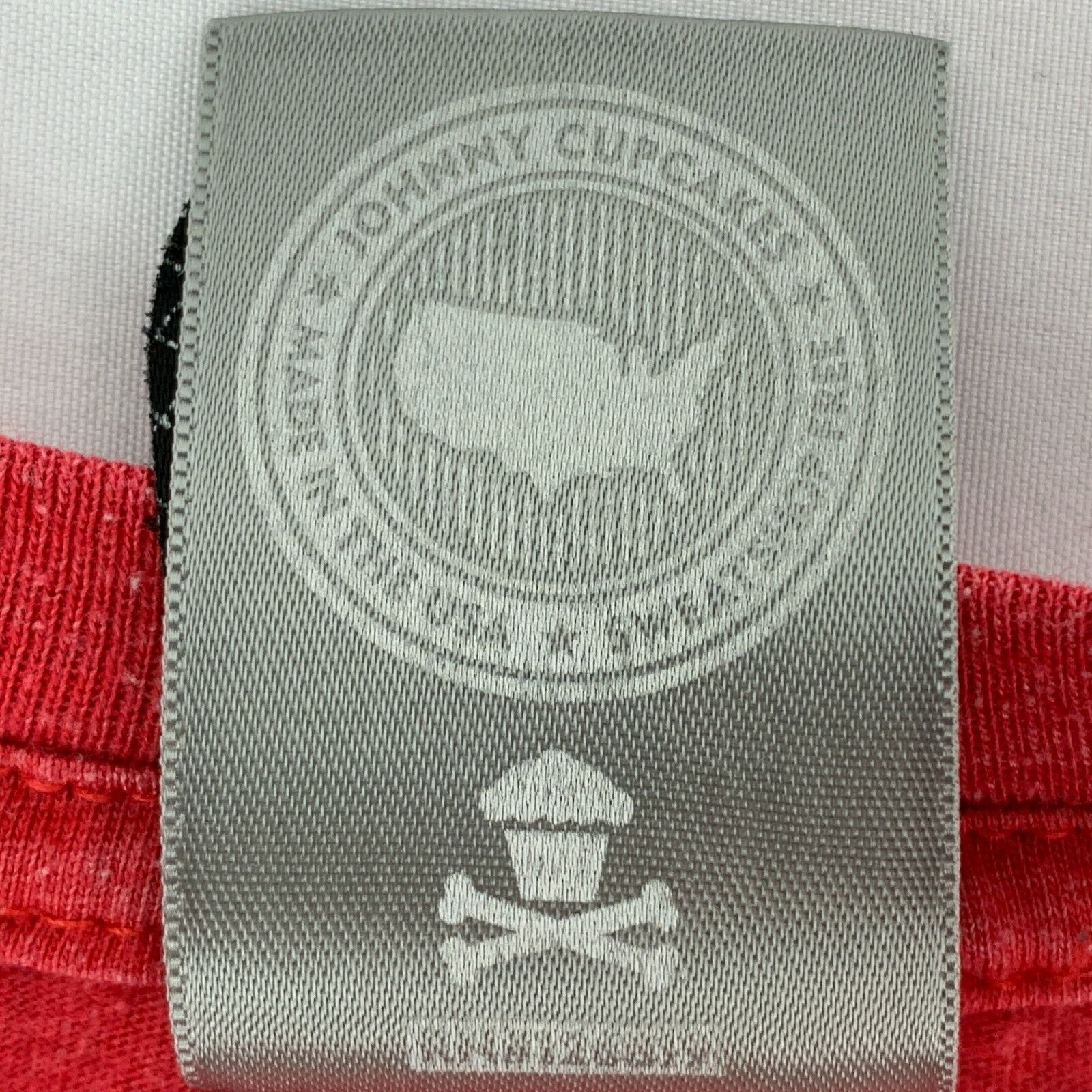 Johnny Cupcakes Johnny Cupcakes Baseball T Shirt Streetwear USA Made Red M Size US M / EU 48-50 / 2 - 7 Thumbnail