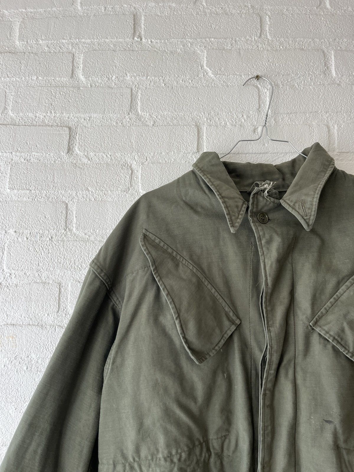 Vintage Vintage military camo jacket army 70s Size US M / EU 48-50 / 2 - 2 Thumbnail