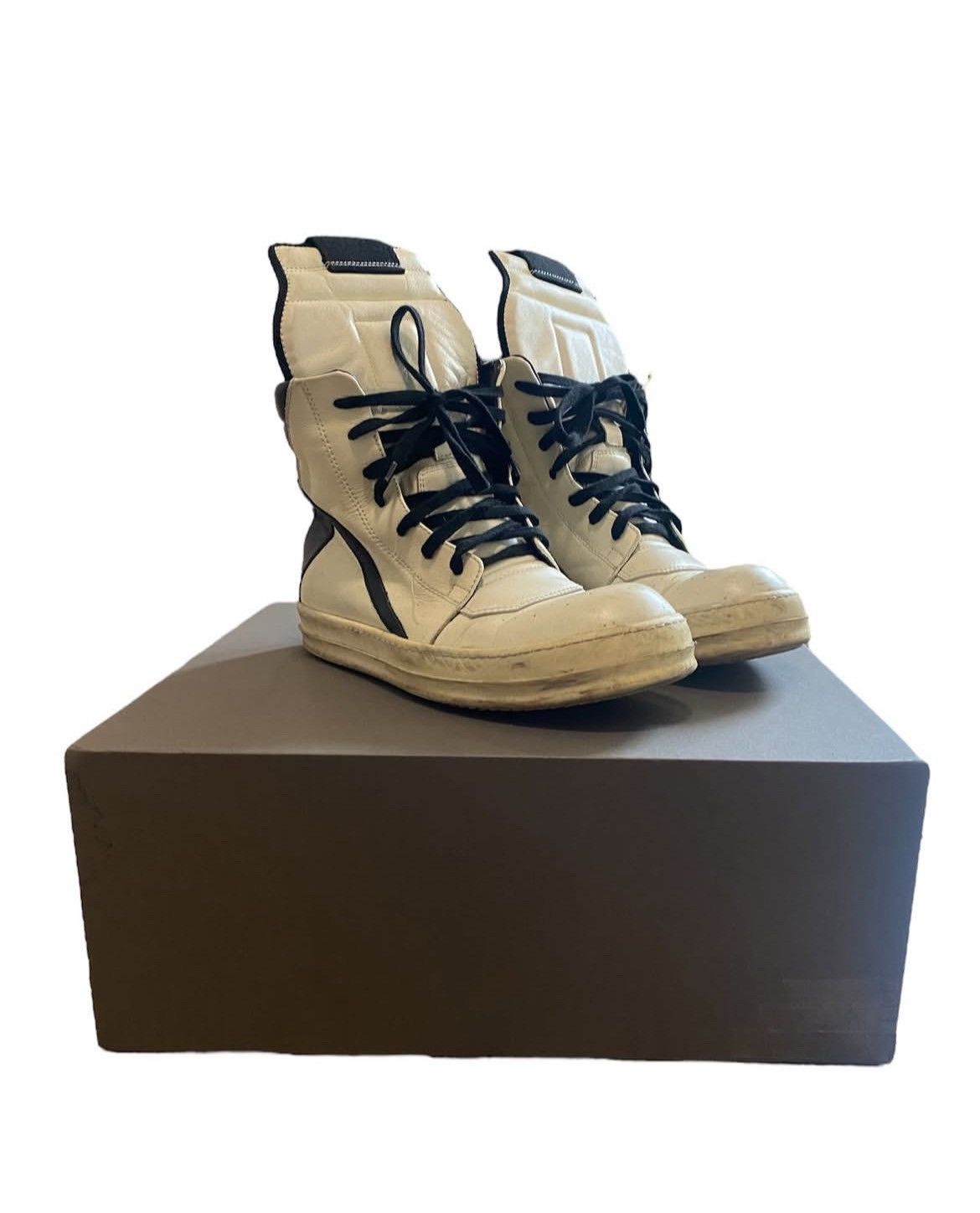 Rick Owens Rick Owens Geobasket “Panda” FW22 | Grailed