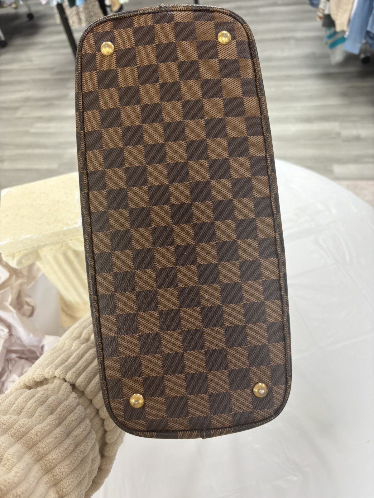 Louis Vuitton Louis Vuitton Kensington Damier Brown Size ONE SIZE - 9 Thumbnail