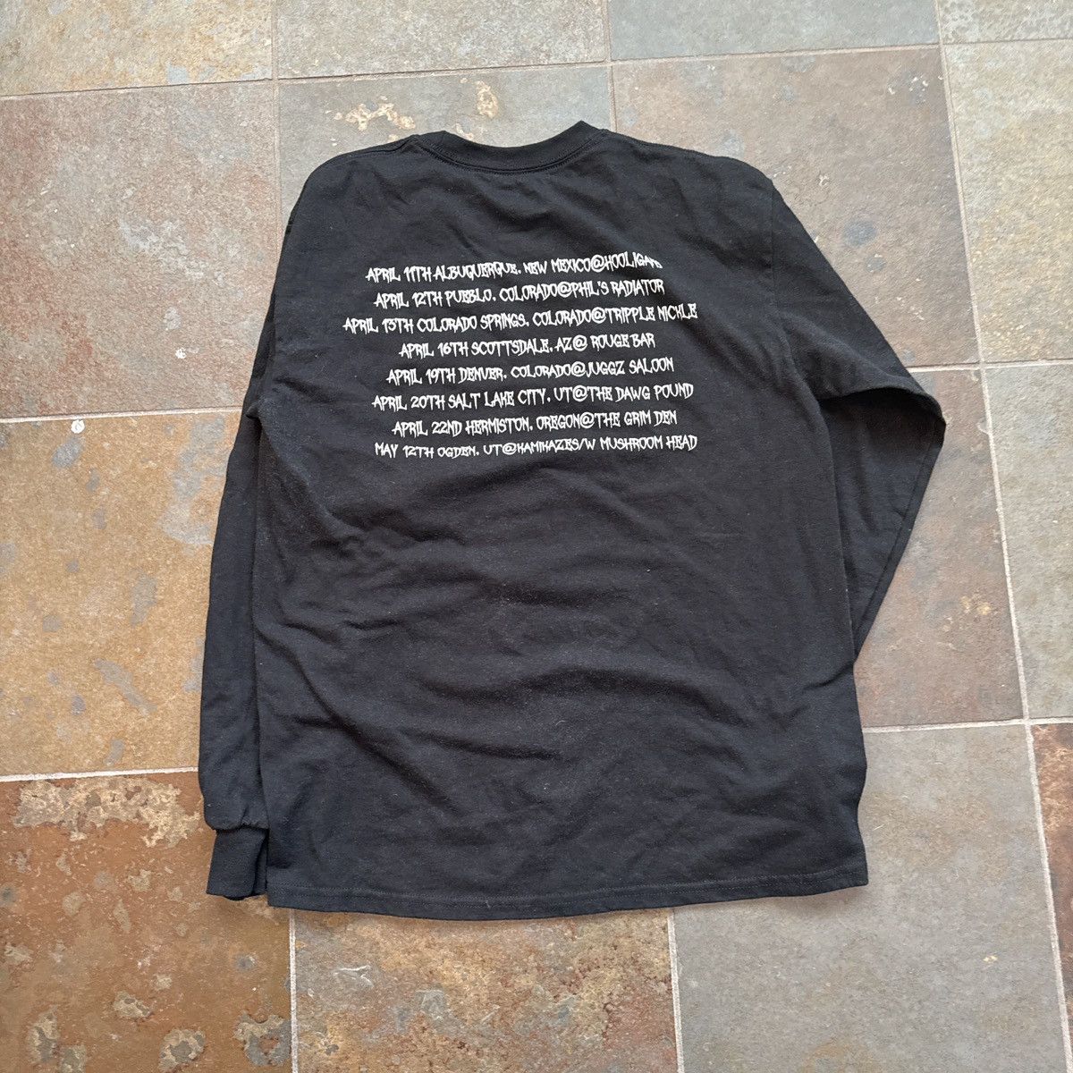 Vintage Black Forshadow long sleeve shirt tour Size US S / EU 44-46 / 1 - 2 Thumbnail