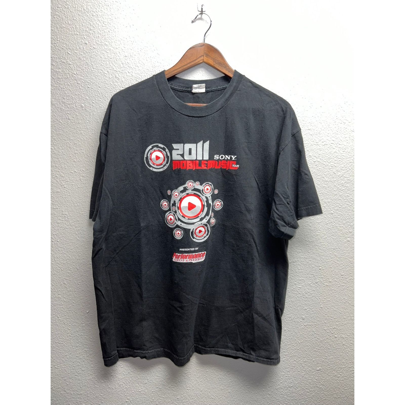 Alstyle 2011 Sony Mobile Music Tour Black Concert Shirt Tee 2010s XL Size US XL / EU 56 / 4 - 1 Thumbnail