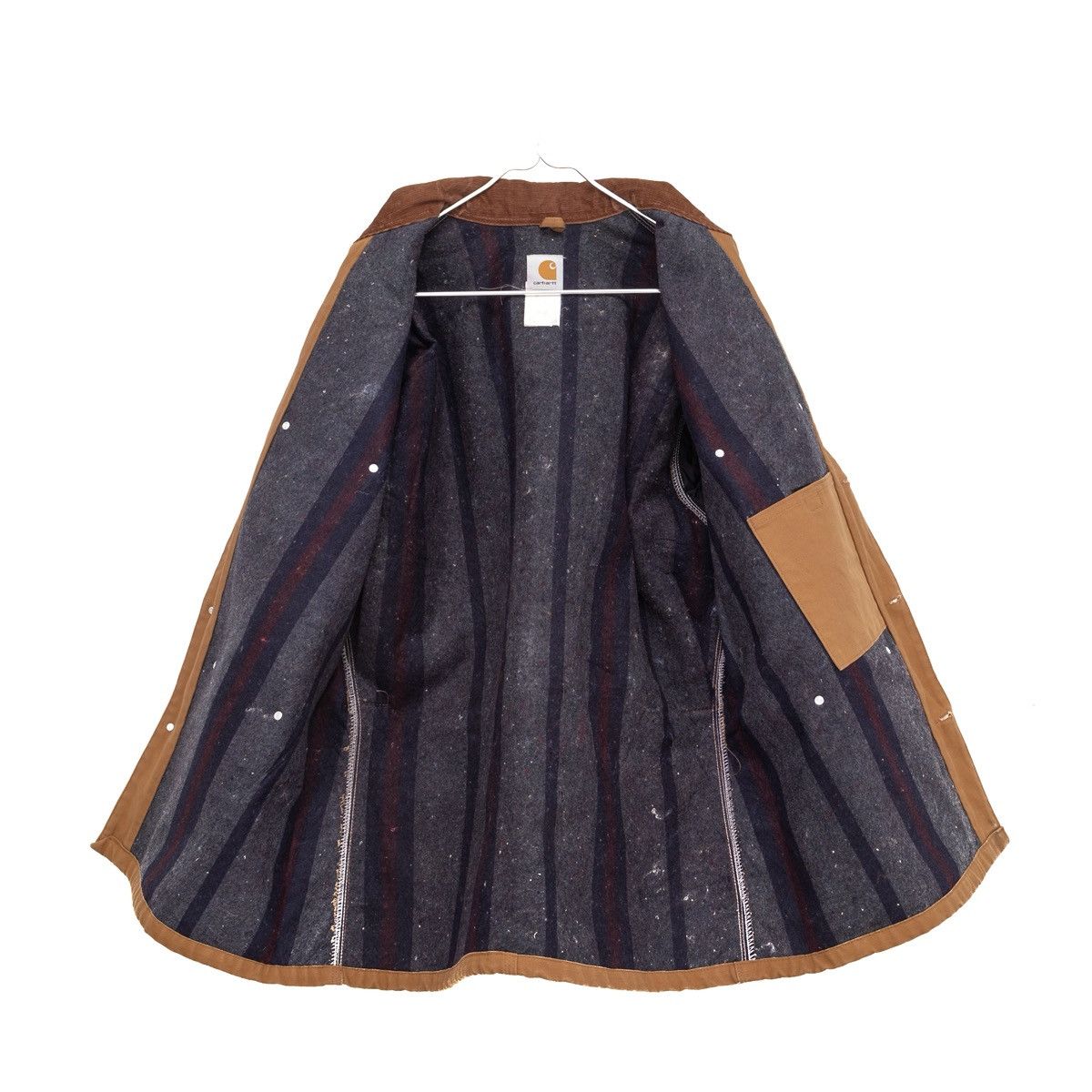Carhartt VTG Carhartt Michigan Chore Jacket CO1 BRN Blanket Lined Size US XL / EU 56 / 4 - 7 Thumbnail