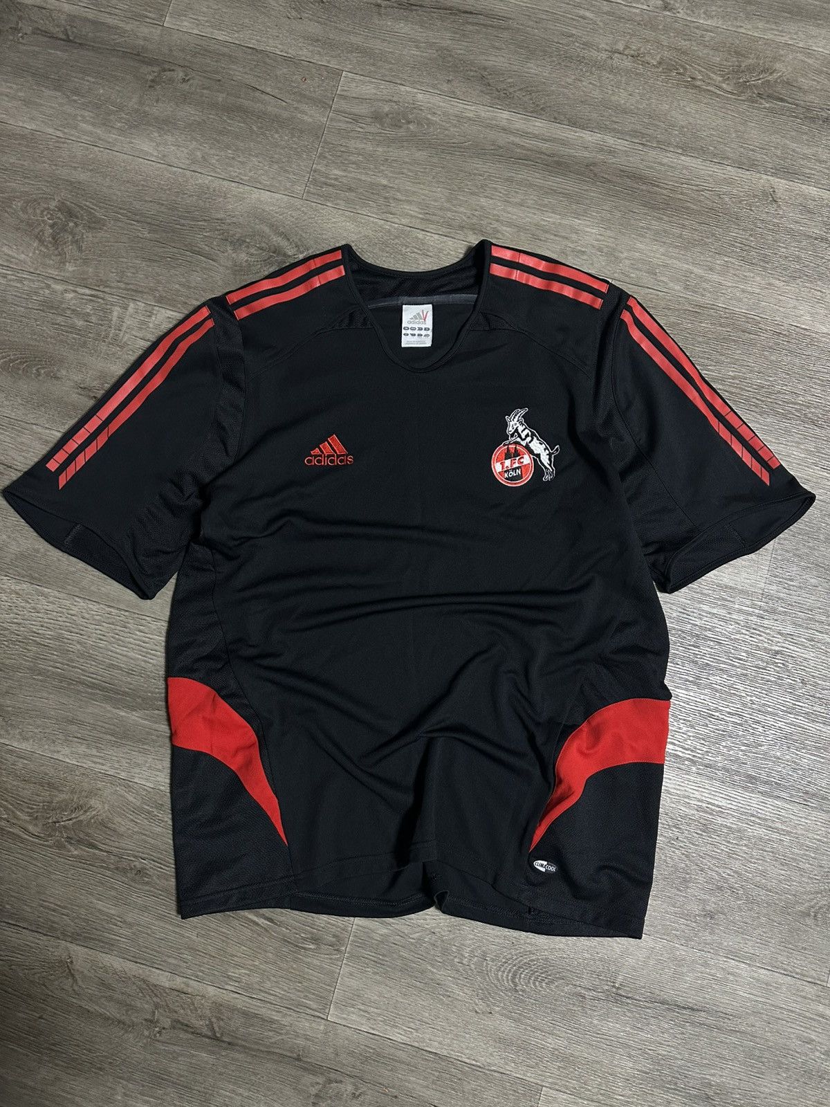 Adidas 🫧 ADIDAS VINTAGE FC KOLN TRAINING SOCCER JERSEY Size US L / EU 52-54 / 3 - 1 Thumbnail
