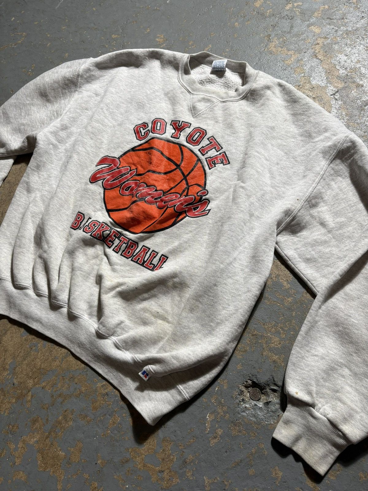 Russell Athletic × Vintage Coyote basketball vintage Russel athletic sweatshirt Size US M / EU 48-50 / 2 - 3 Thumbnail