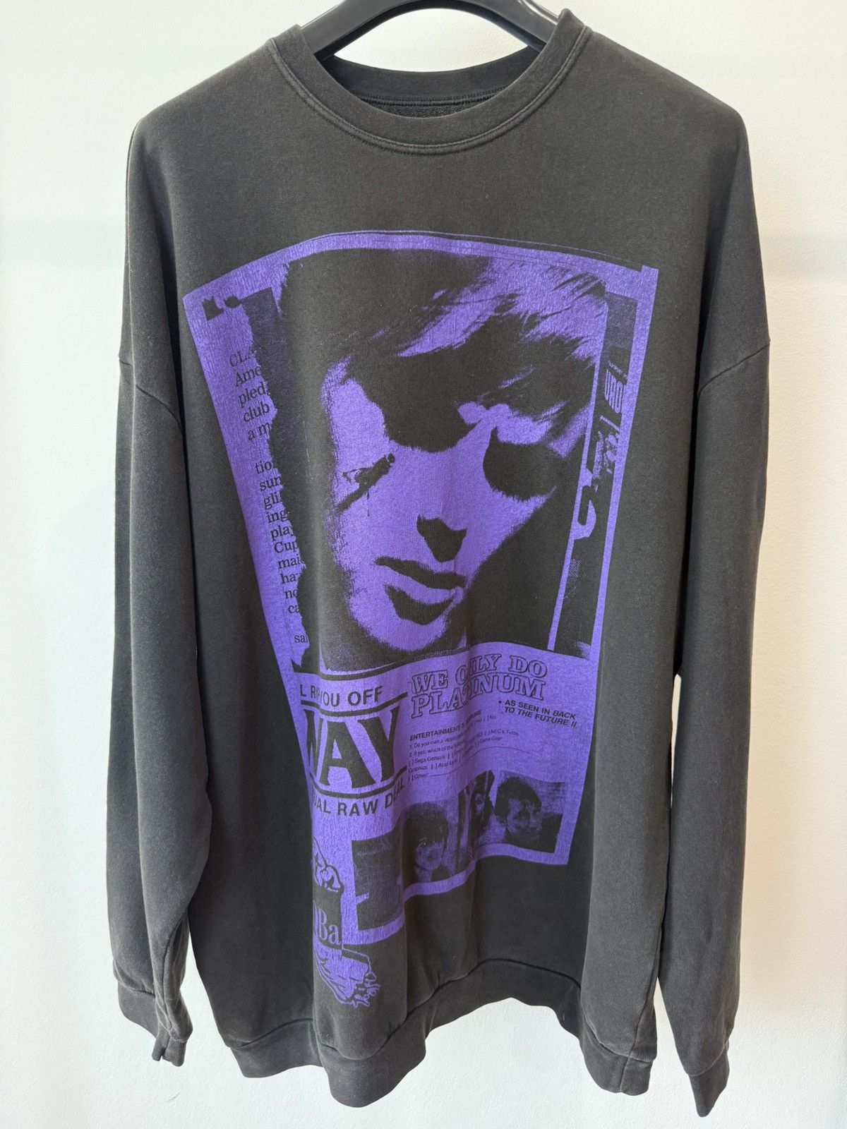 Raf Simons SS03 RAF Simons “consumed”Richie Manic crew neck sweater Size US M / EU 48-50 / 2 - 1 Thumbnail