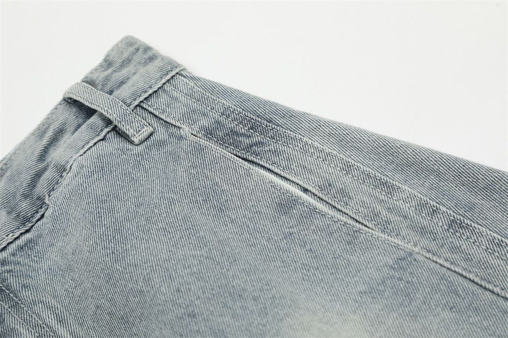 Vintage Men's American street loose washed tie-dye scimitar jeans Size US 32 / EU 48 - 4 Thumbnail