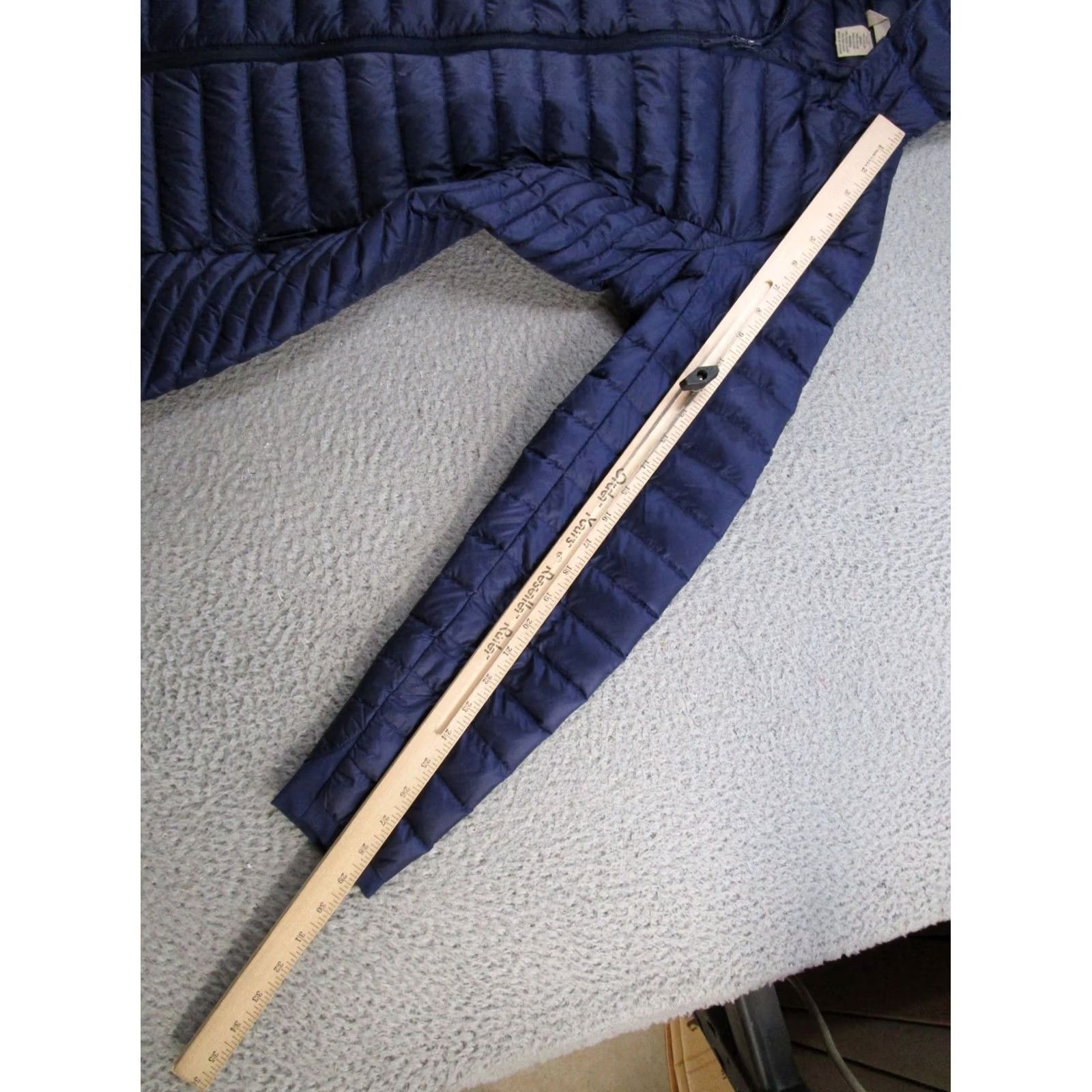 Vintage Duluth Blue 650 Duck Filled Down Right Jacket Womens S Full Zip Pertex Quantum Parka Hooded Mid-Length Zip Off 1st Item Adult Womens Size S / US 4 / IT 40 - 7 Thumbnail
