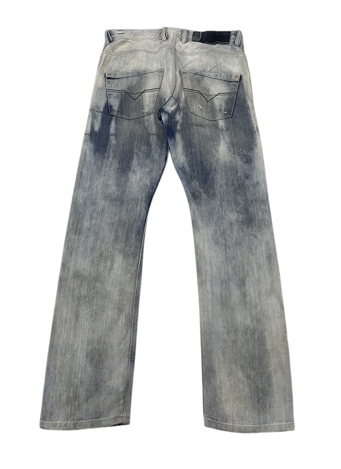 Diesel Vintage Diesel Acid Wash Lampo Zipper Size US 31 - 2 Thumbnail