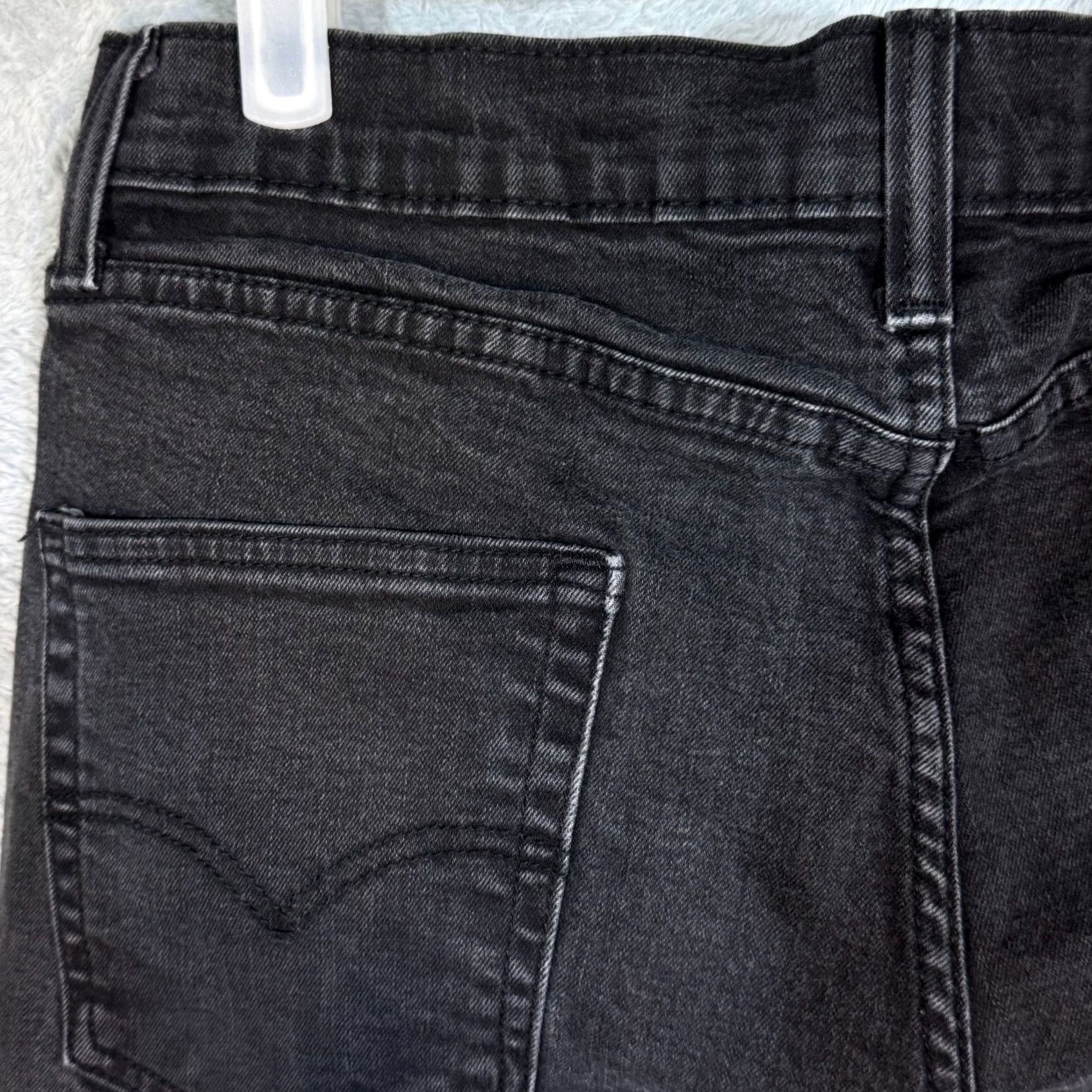 Levi's Levi’s 514 Men’s Jeans Black Denim Mid-Rise Straight Leg 33 x 30 Vintage No Size US 33 - 6 Thumbnail