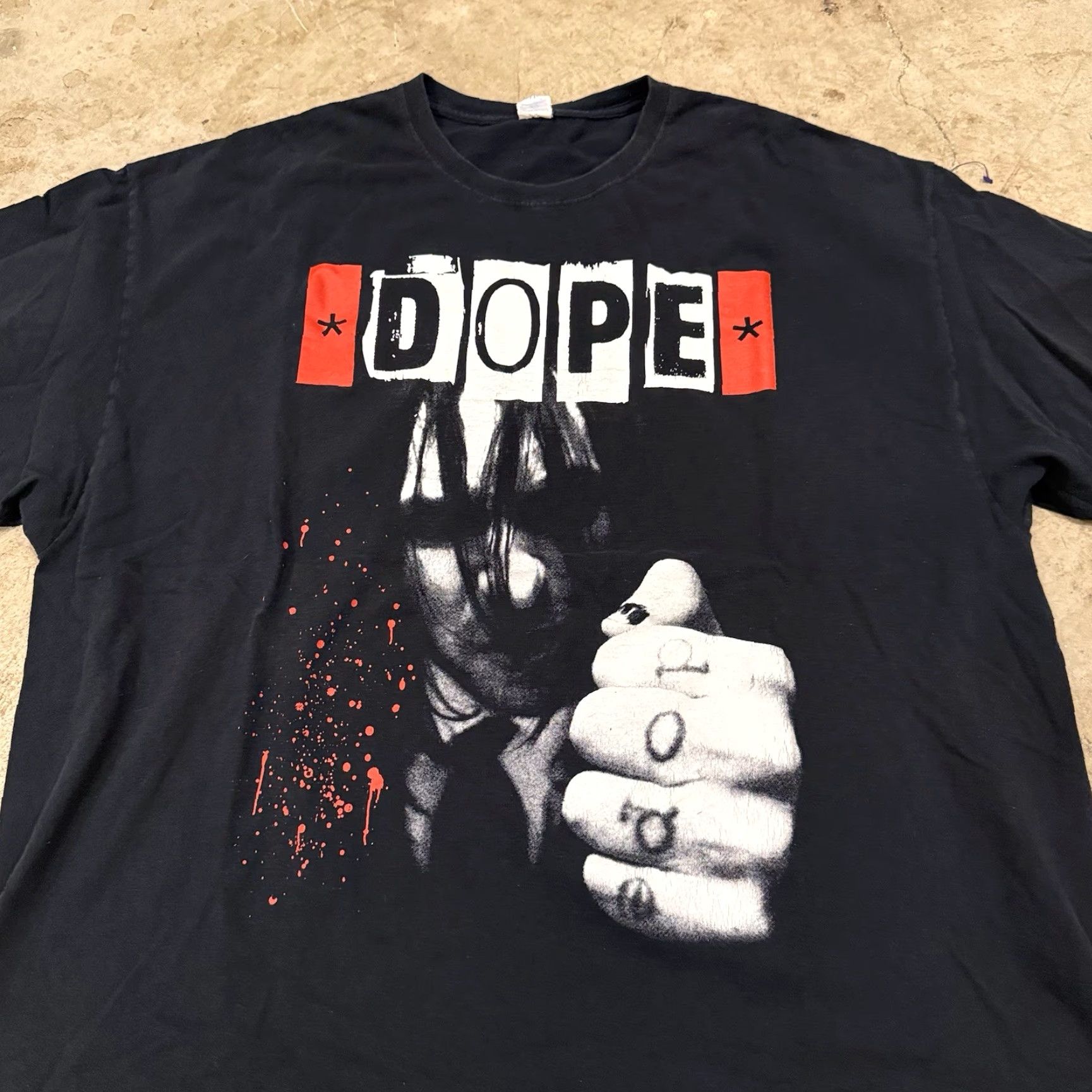 Vintage VINTAGE Dope Band Edsel Dope Black T-shirt Short sleeve Men’s 3XL Band Mens T-Shirt Black 3XL Size US XXL / EU 58 / 5 - 5 Thumbnail