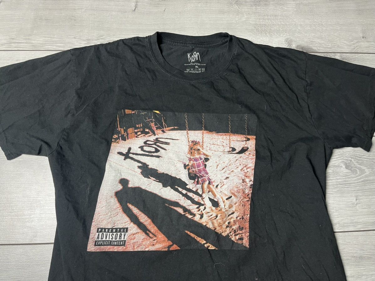 Band Tees Korn Self Titled Album Tshirt size XLarge Size US XL / EU 56 / 4 - 3 Thumbnail