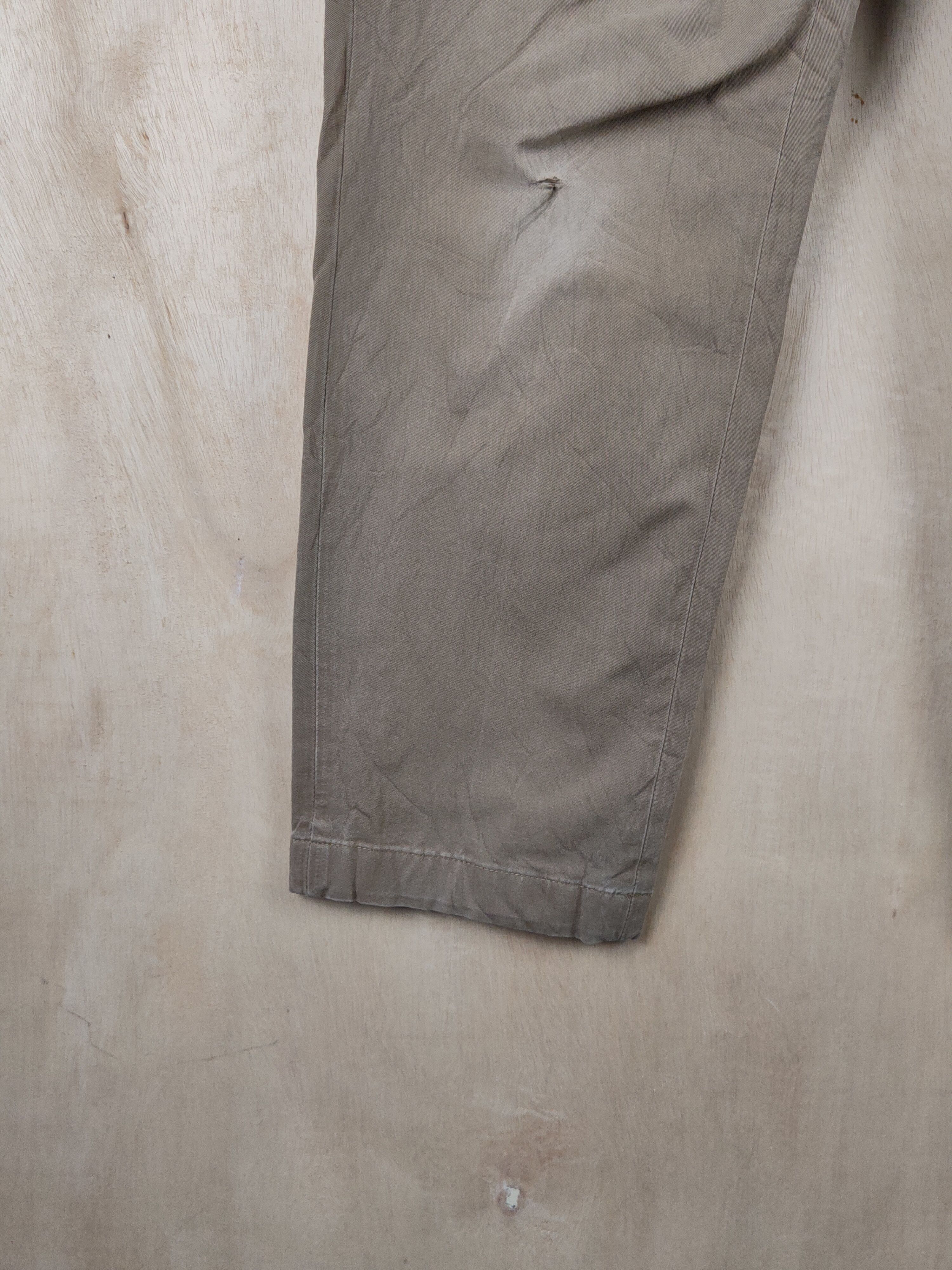 Japanese Brand Uniqlo Brown Faded vintage Casual Pants #S2516 Size US 31 - 4 Thumbnail