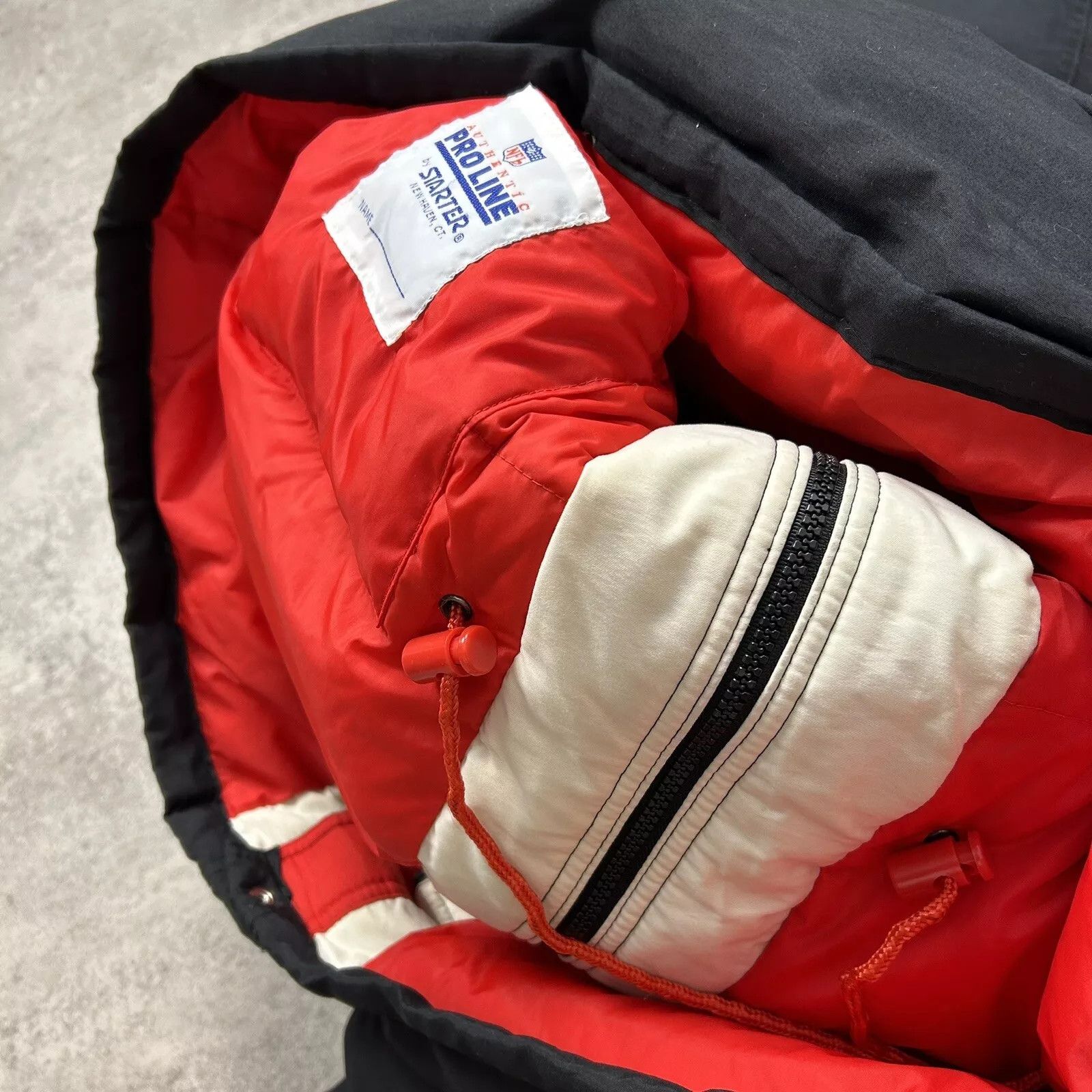NFL × Starter × Vintage VTG 90s SAN FRANCISCO 49ERS DUCK DOWN INSULATED JACKET COAT Size US M / EU 48-50 / 2 - 7 Thumbnail