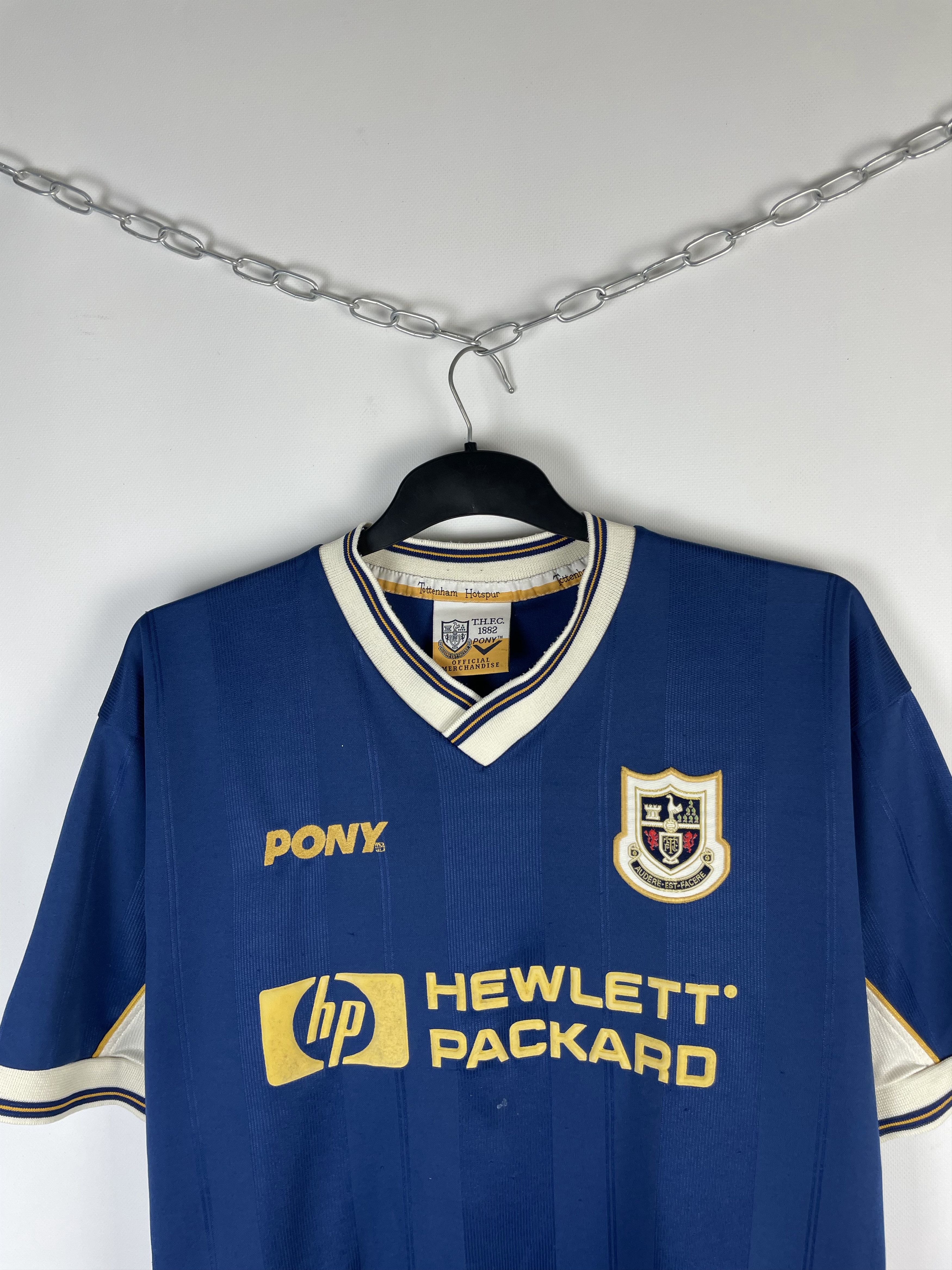 PONY Vintage Tottenham Hotspur 1997-98 Away T-shirt Jersey Size US M / EU 48-50 / 2 - 3 Thumbnail