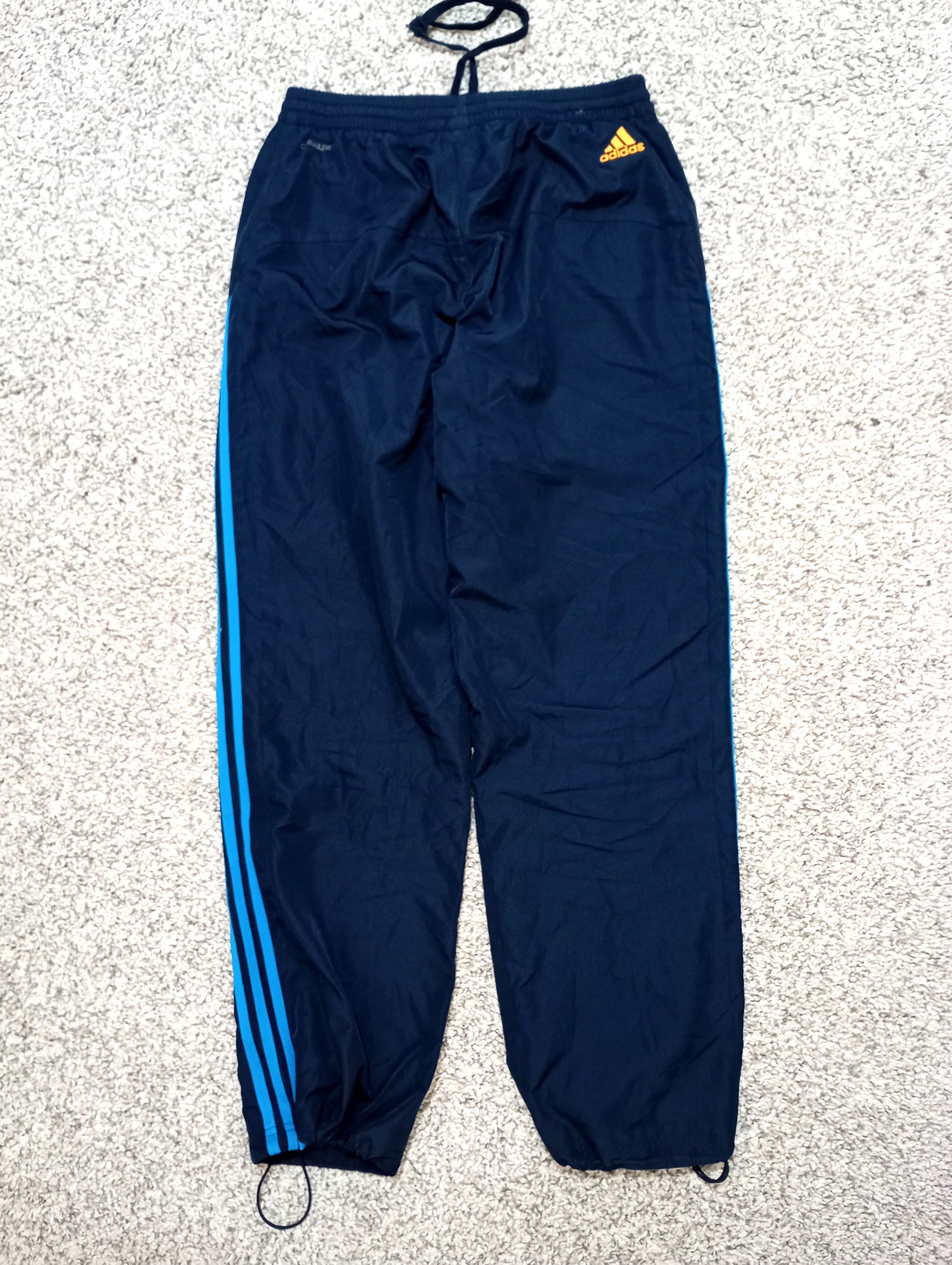 Adidas × Vintage Adidas Baggy Vintage Sweatpants Swoosh Pants Y2k Rap Rare Size US 34 / EU 50 - 9 Thumbnail