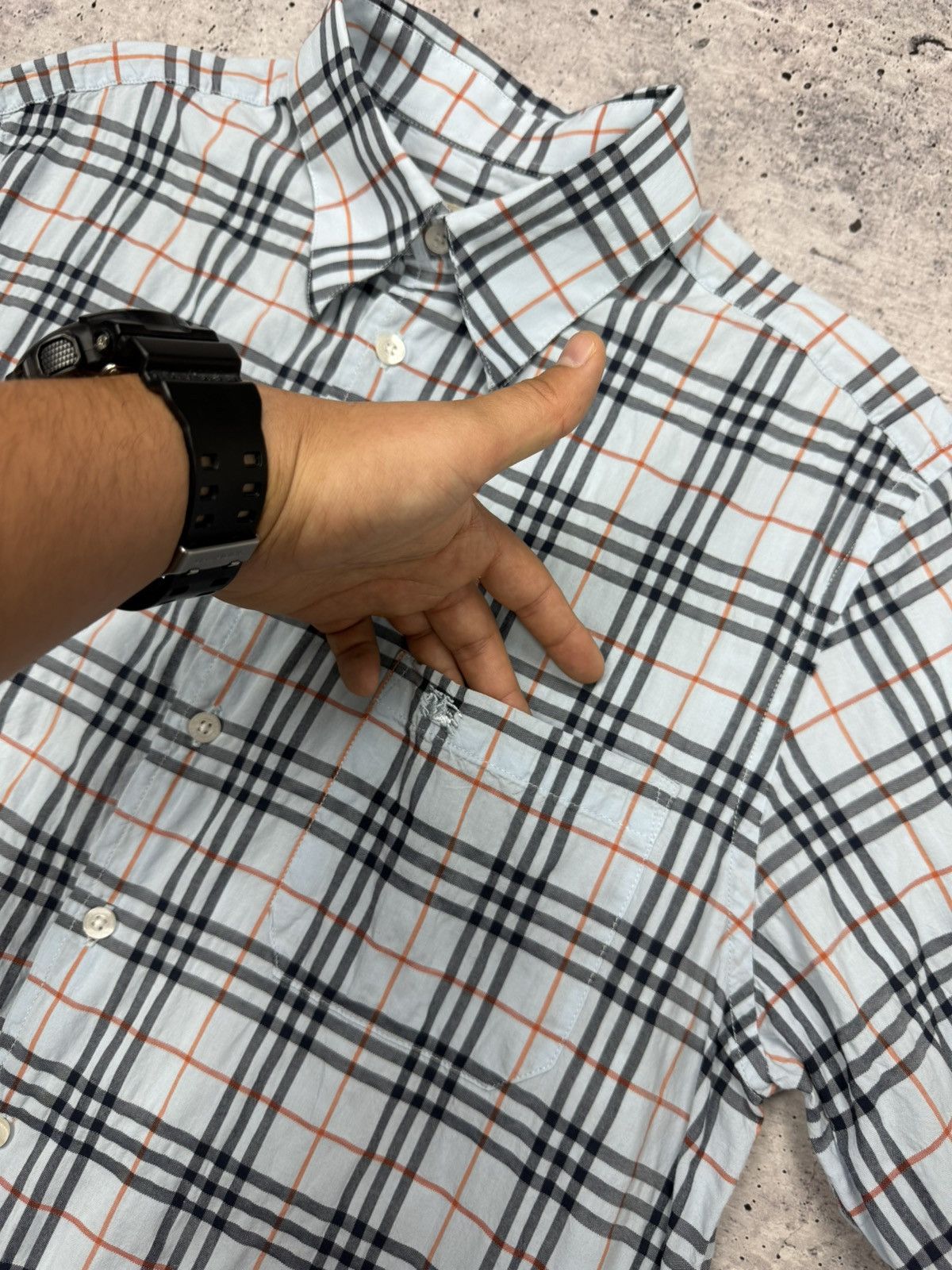 Burberry Vintage Y2K Style Burberry London Nova Check Checkered Shirt Size US M / EU 48-50 / 2 - 8 Thumbnail