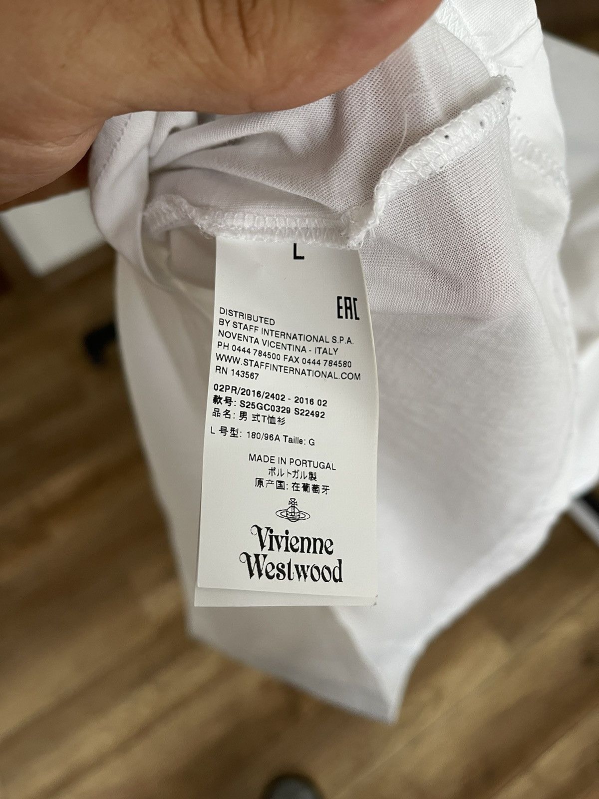 Vivienne Westwood Vivienne Westwood Basic T-Shirt Tee Size US L / EU 52-54 / 3 - 7 Thumbnail