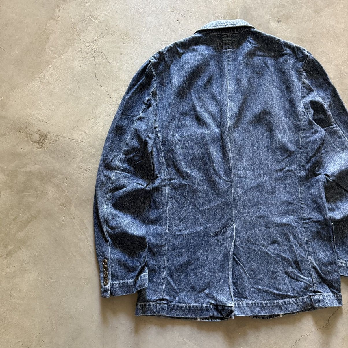 Rugby Ralph Lauren Vintage Ralph Lauren Rugby Selvedge Denim 3-Button Jacket Size US M / EU 48-50 / 2 - 10 Thumbnail