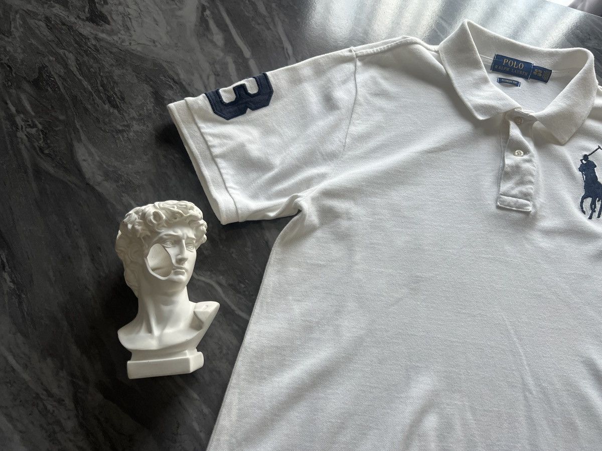 Polo Ralph Lauren Polo Ralph Lauren : Number Three No.3 White Classic Size US XL / EU 56 / 4 - 3 Thumbnail