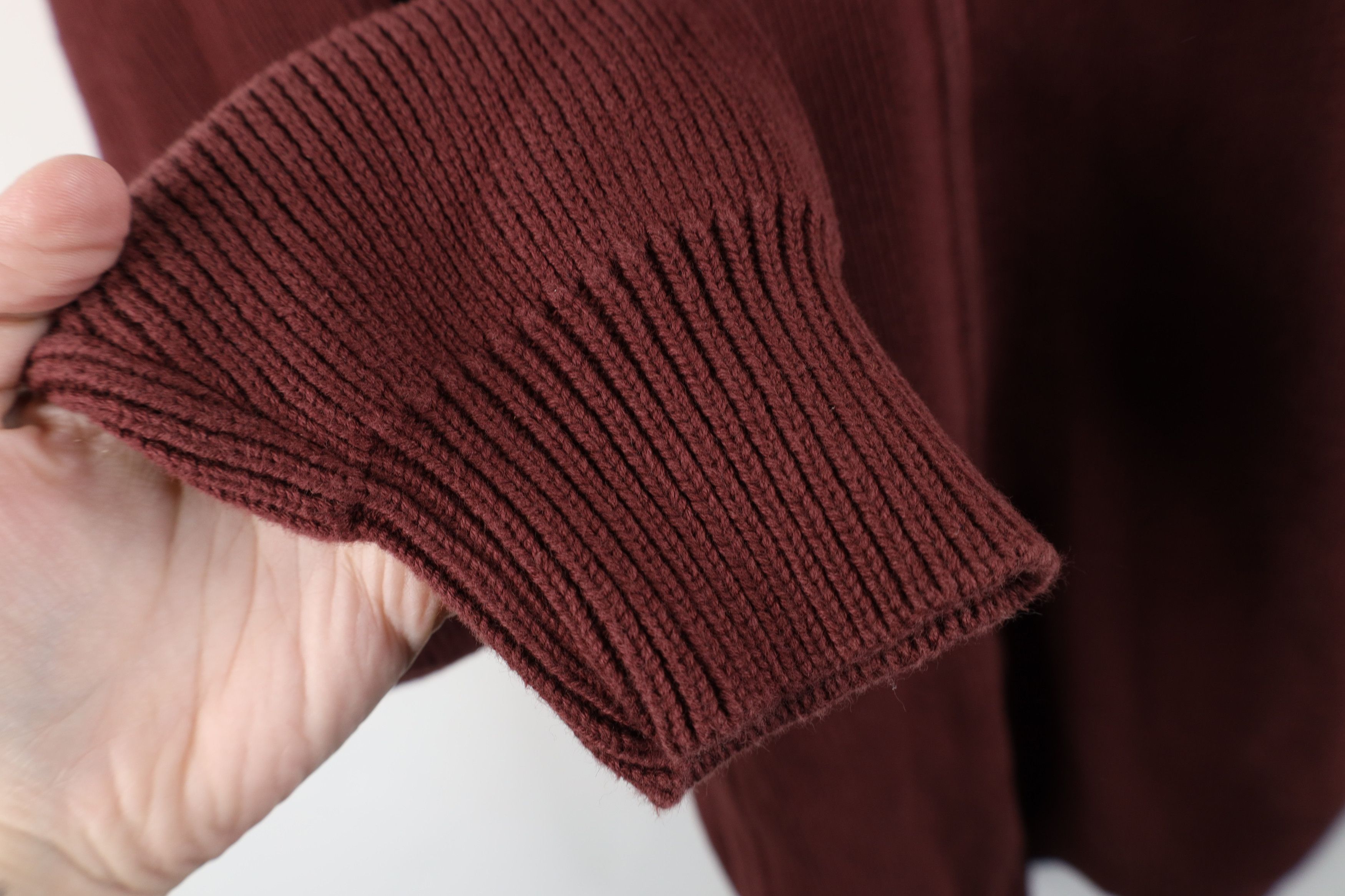 L.L. Bean Vintage LL Bean Chunky Ribbed Knit Zip Cardigan Sweater Size US XL / EU 56 / 4 - 6 Thumbnail