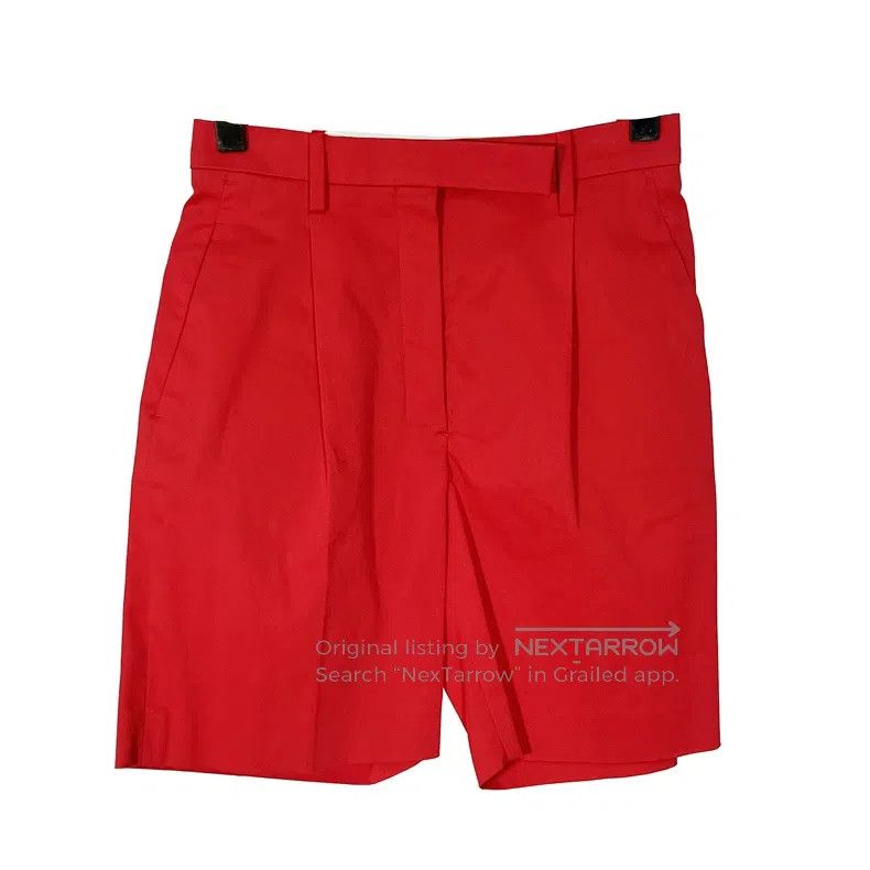 Hermes Hermes Solid Color Cotton Spandex Short Pants Size 42" / US 20 - 1 Thumbnail