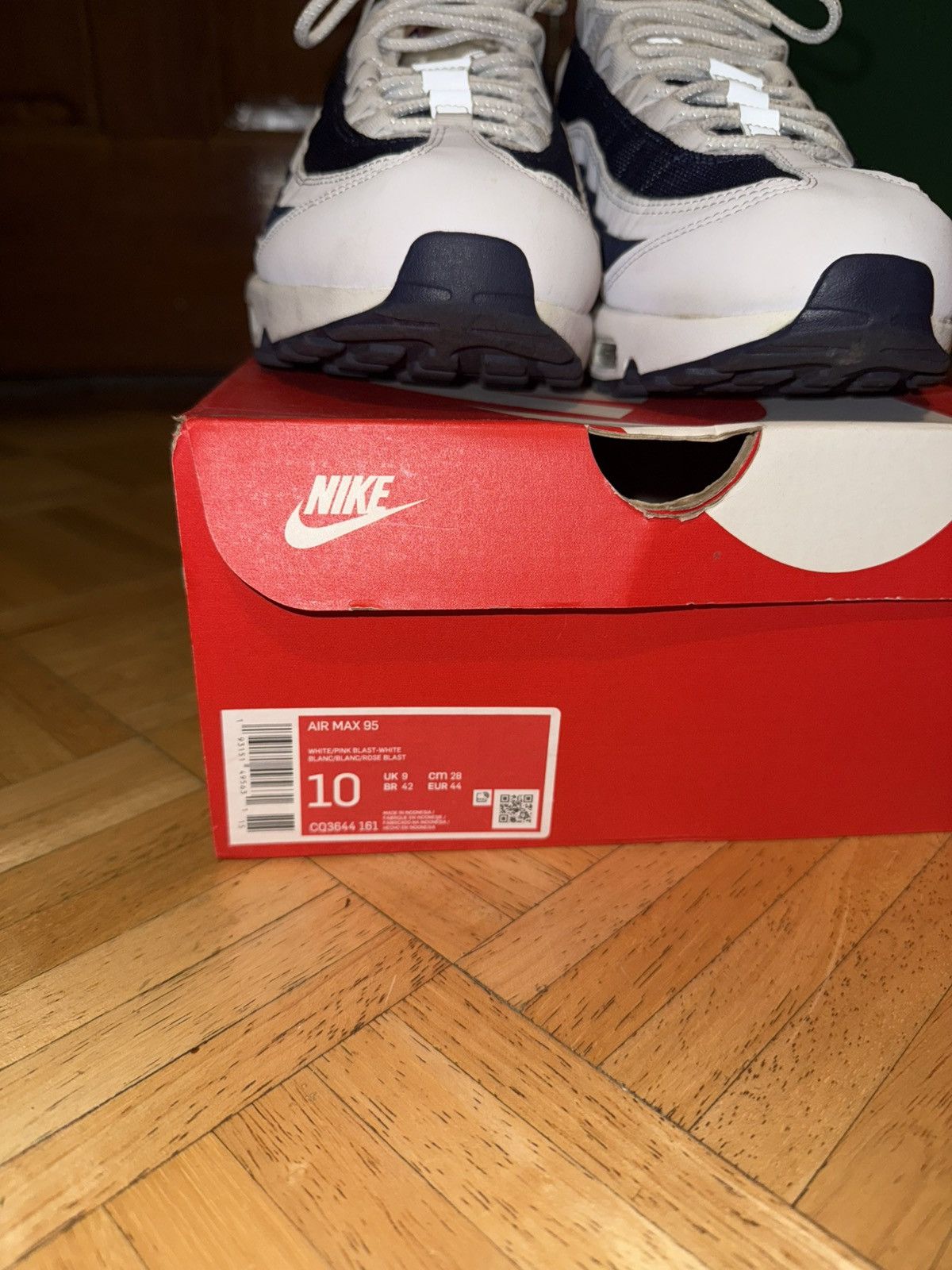 Nike Nike Air Max 95 “Marine Day Blue” Size US 10 / EU 43 - 2 Thumbnail