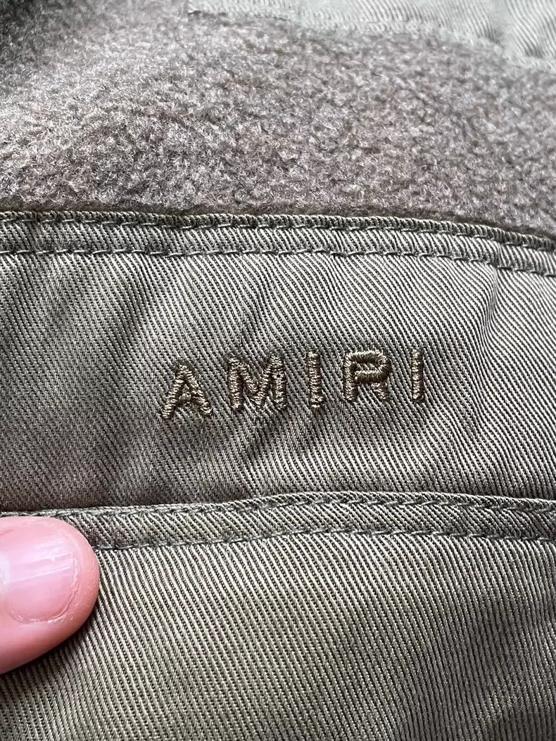 Amiri Amiri 21fw military stitching wool fleece jacket 2501-Nexta Size US S / EU 44-46 / 1 - 8 Thumbnail