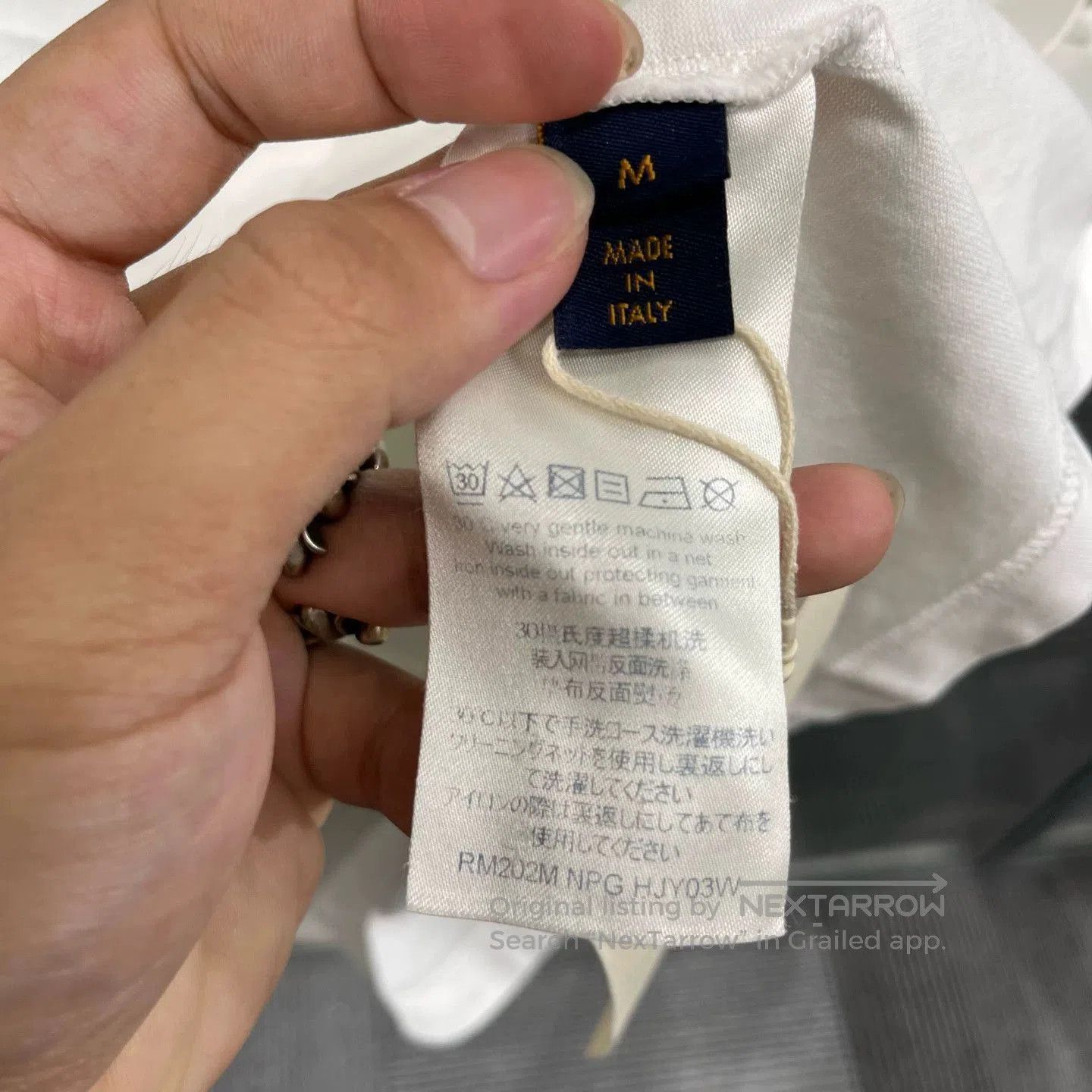 Louis Vuitton White Short Sleeve Graphic T-Shirt. Size US M / EU 48-50 / 2 - 5 Thumbnail